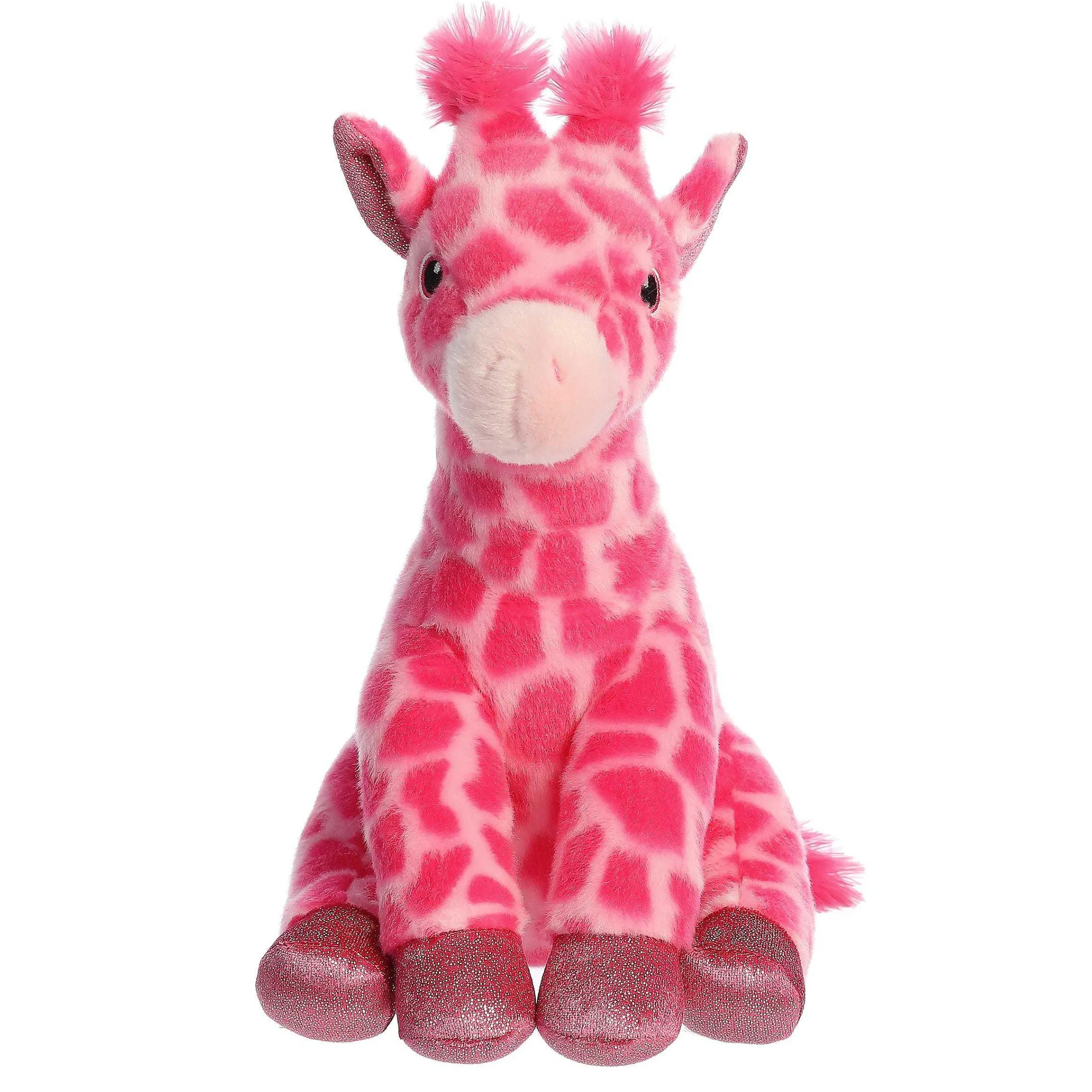Hot - Destination Nation - 12" Pink Giraffe Savannah