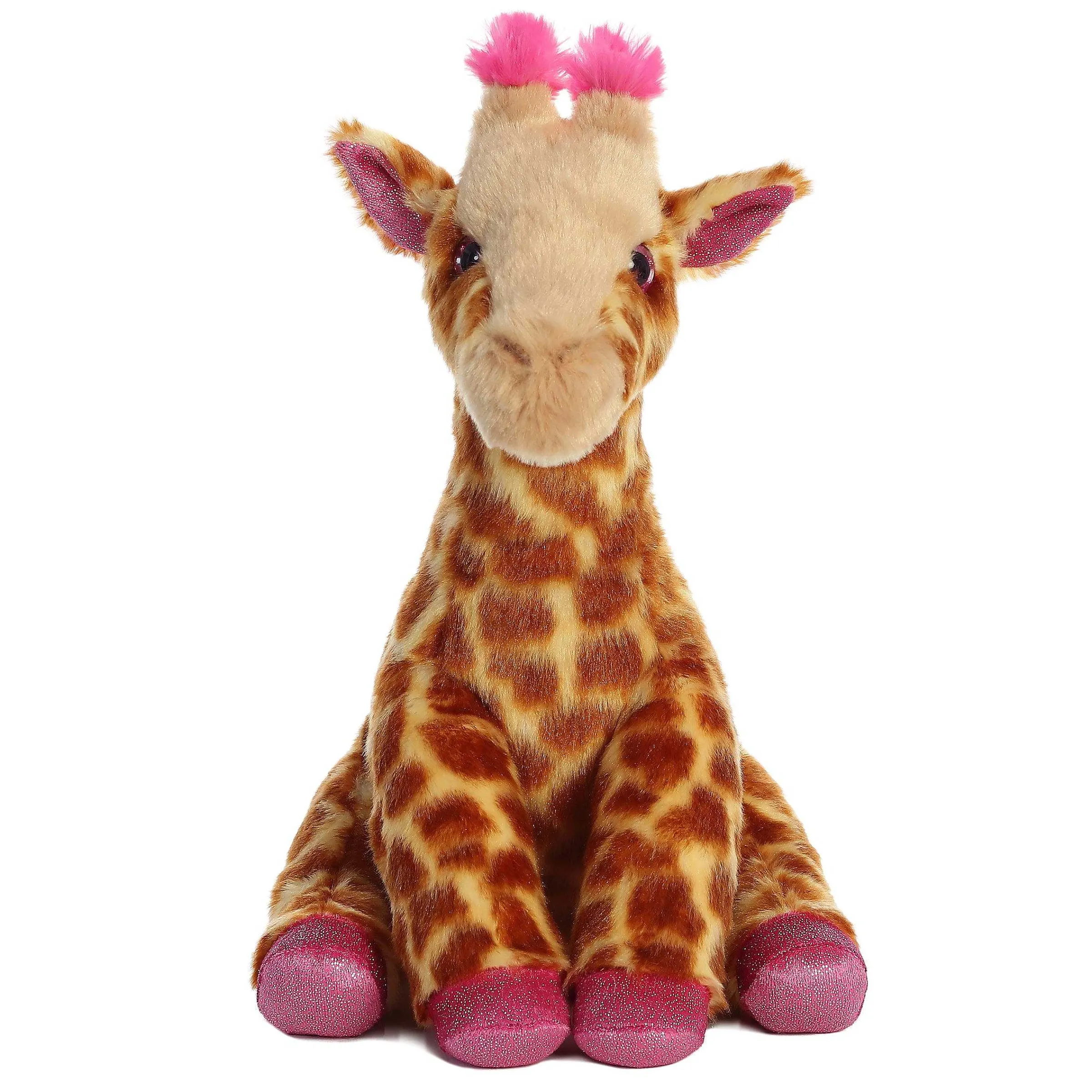 Clearance - Destination Nation - 12" Giraffe Pink Savannah