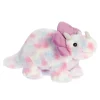 Fashion - Dinos & Dragons - Watercolor Dinos - 12" Triceratops Tyrian Prehistoric