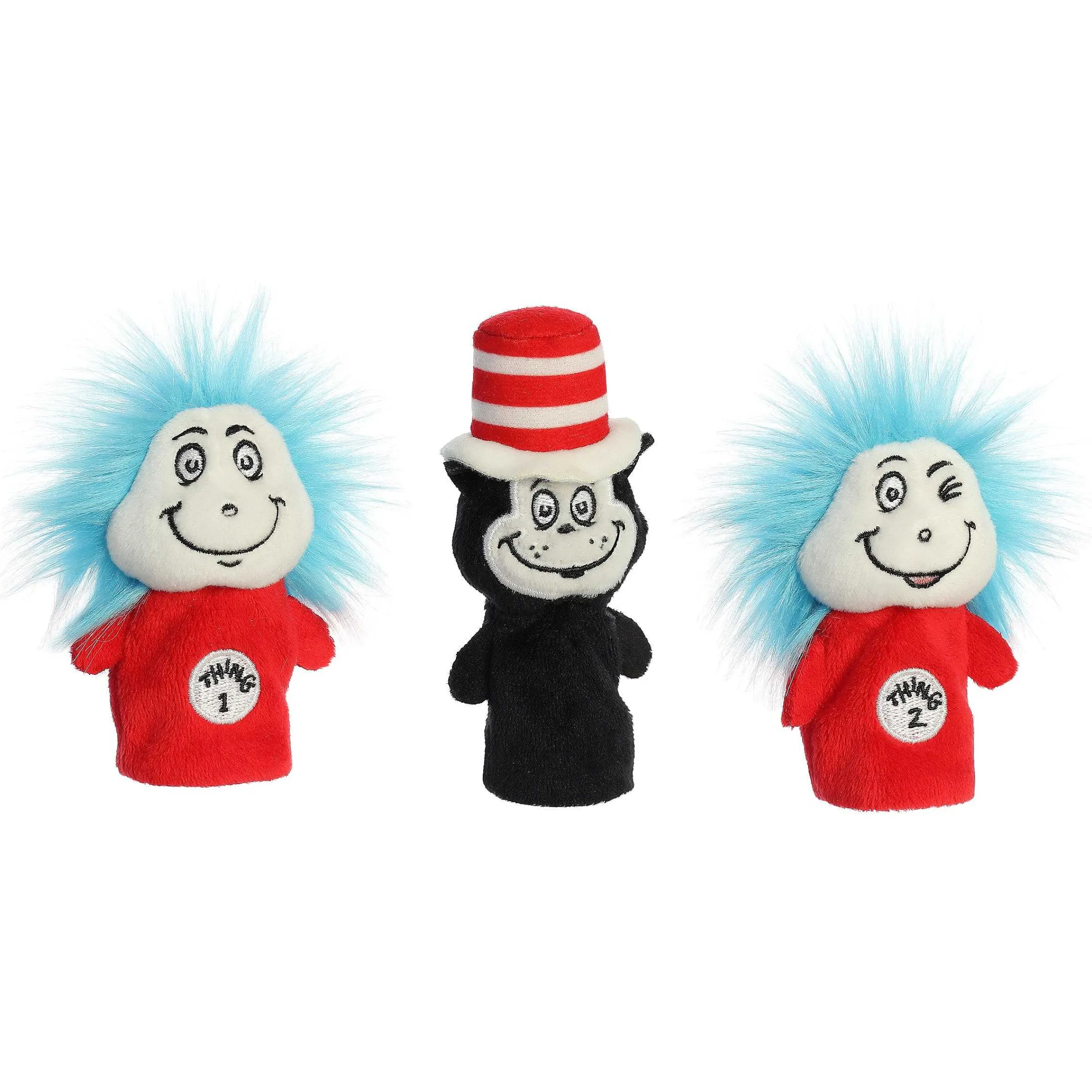 Fashion Aurora® - Dr. Seuss - 3" Dr. Seuss Finger Puppet Set Dr. Seuss