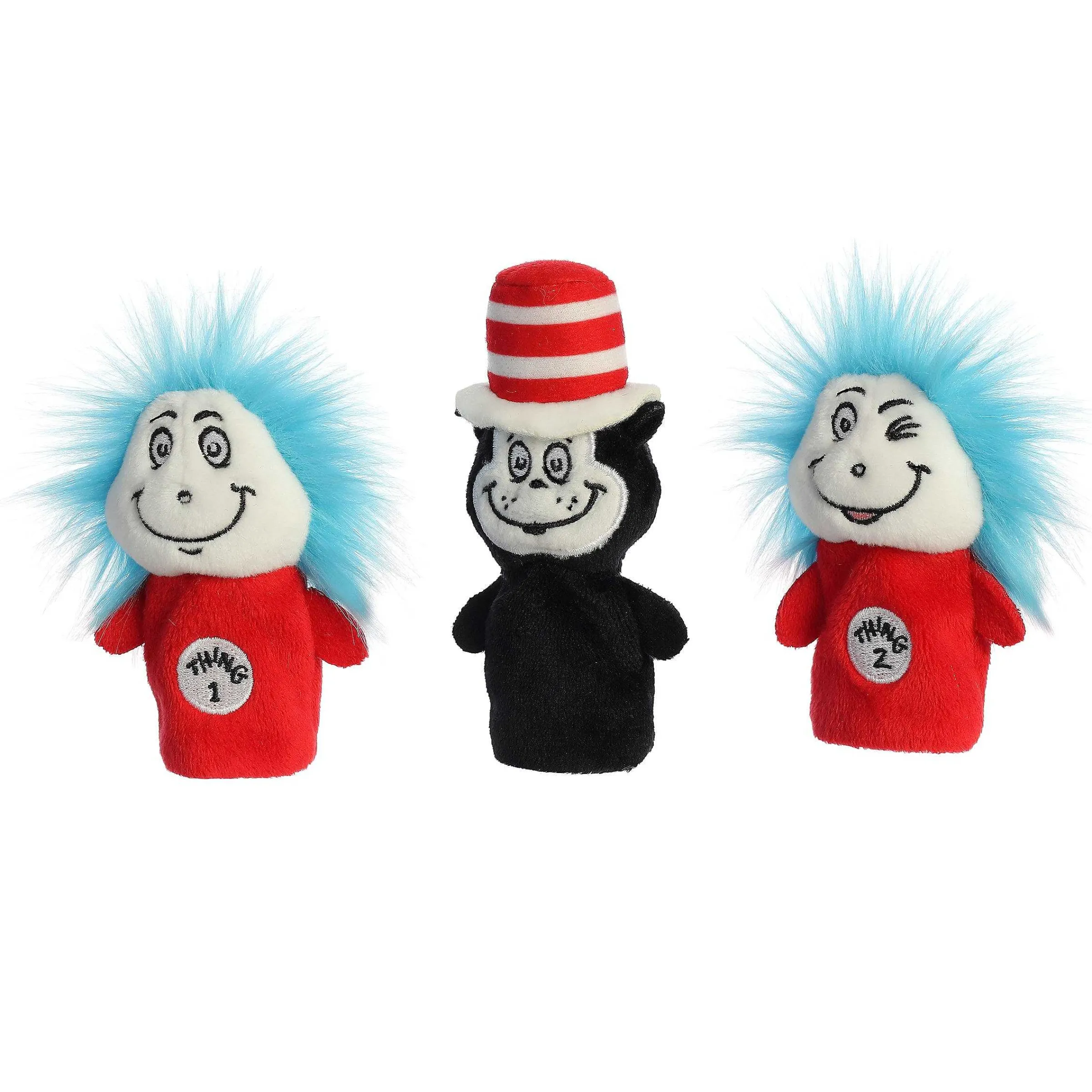 Fashion Aurora® - Dr. Seuss - 3" Dr. Seuss Finger Puppet Set Dr. Seuss