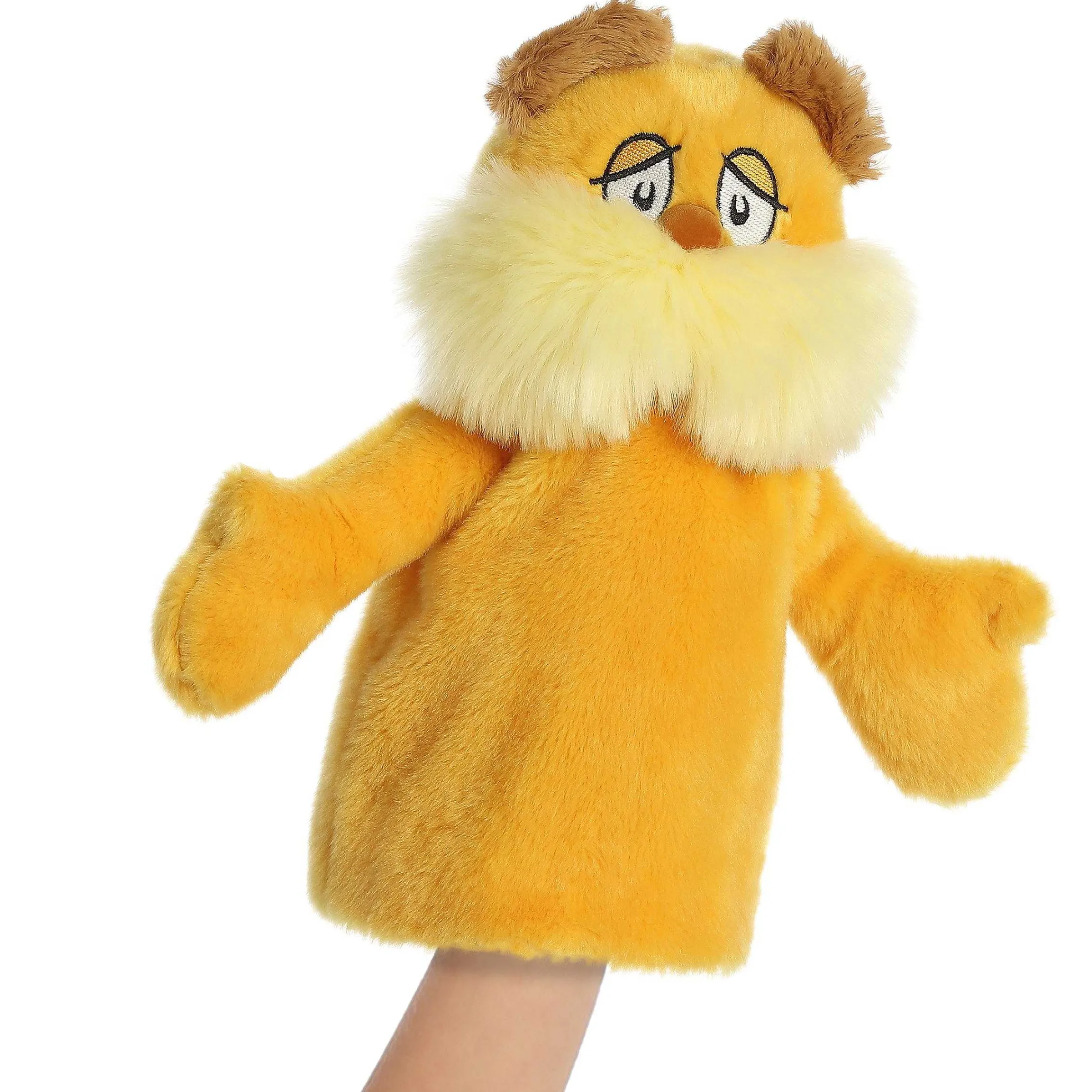 Sale Aurora® - Dr. Seuss - 10" Lorax Hand Puppet Dr. Seuss