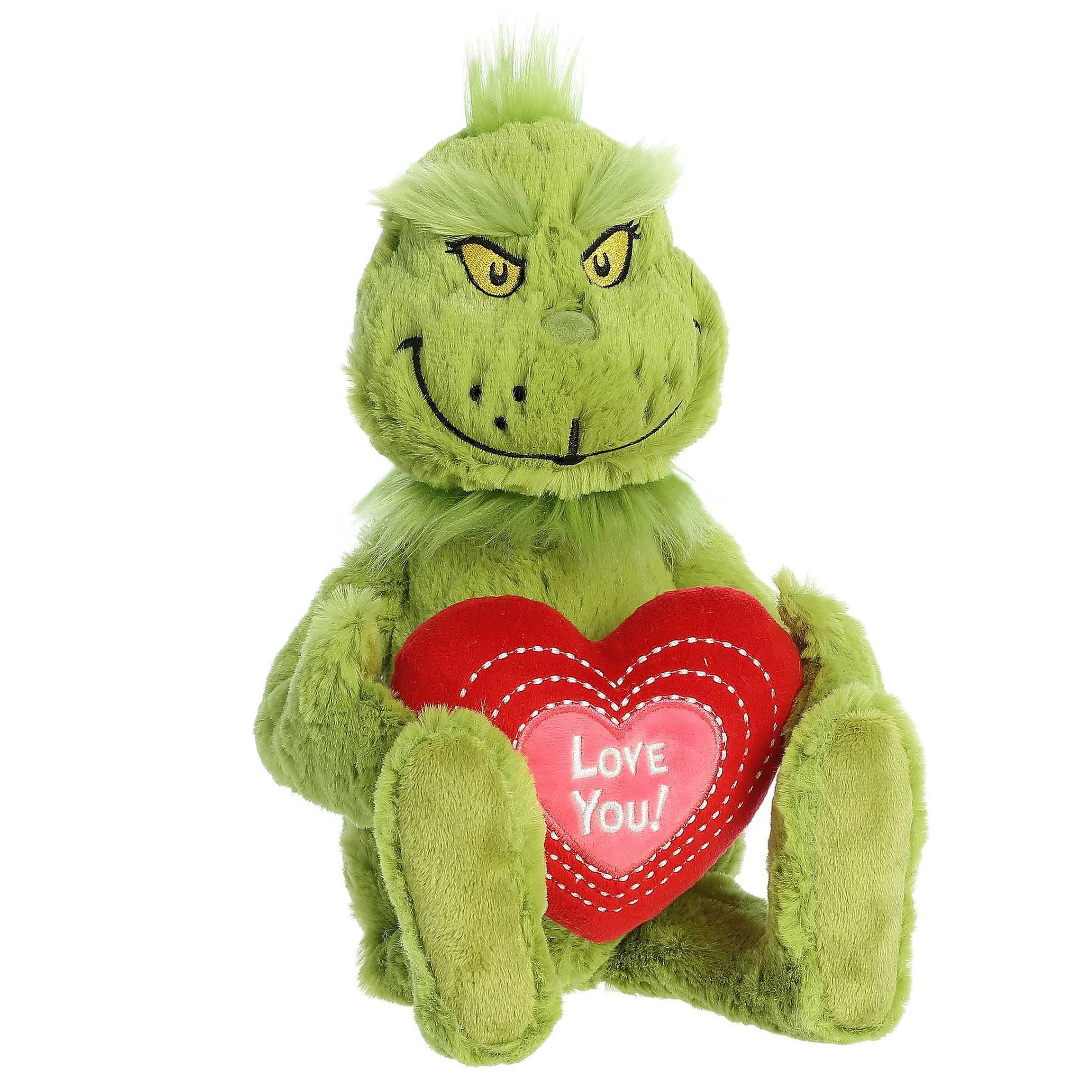 New Aurora® - Dr. Seuss - 15" "Love You" Light-Up Grinch Dr. Seuss