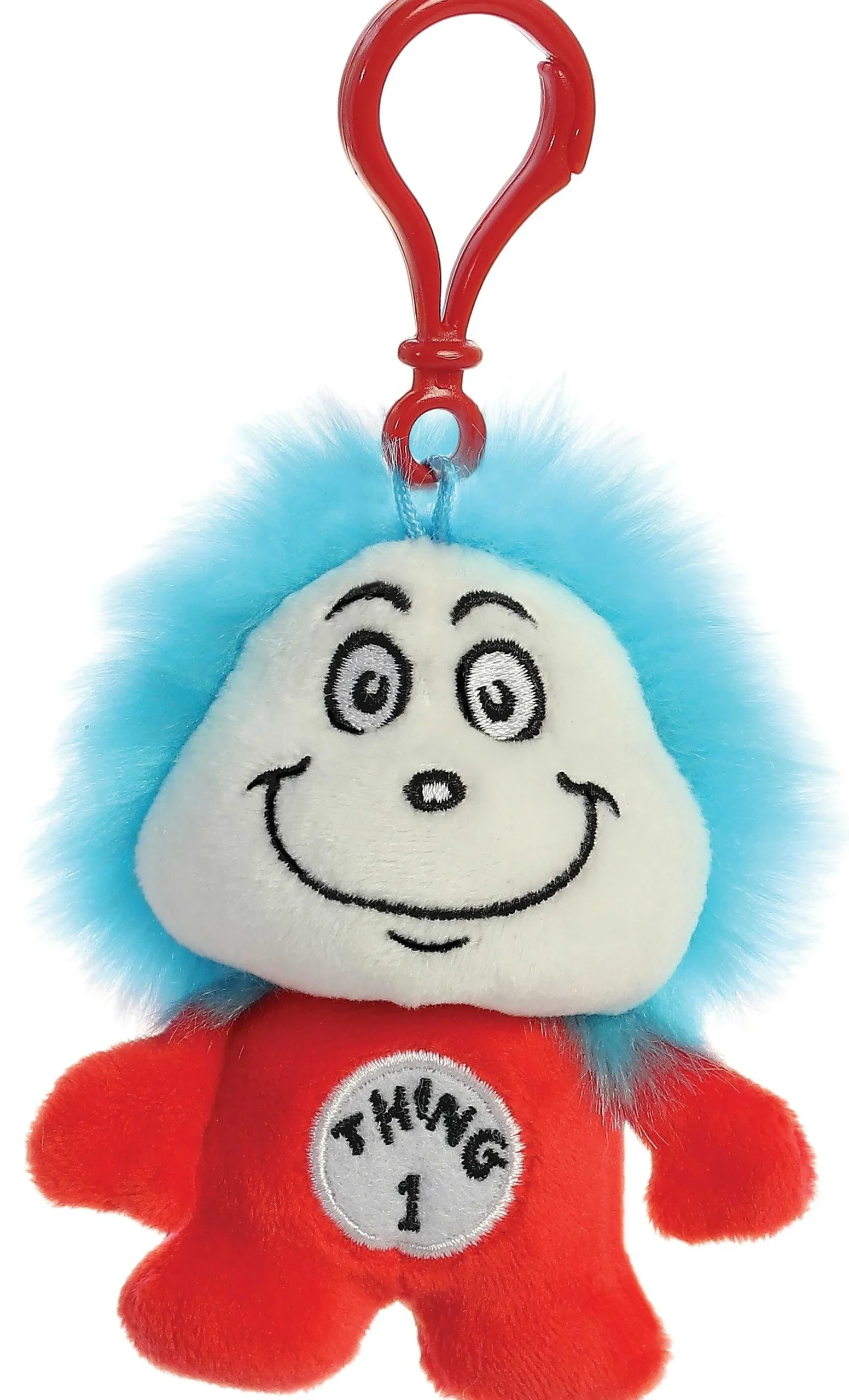 Hot Aurora® - Dr. Seuss - 4" Thing 1 Keychain Dr. Seuss