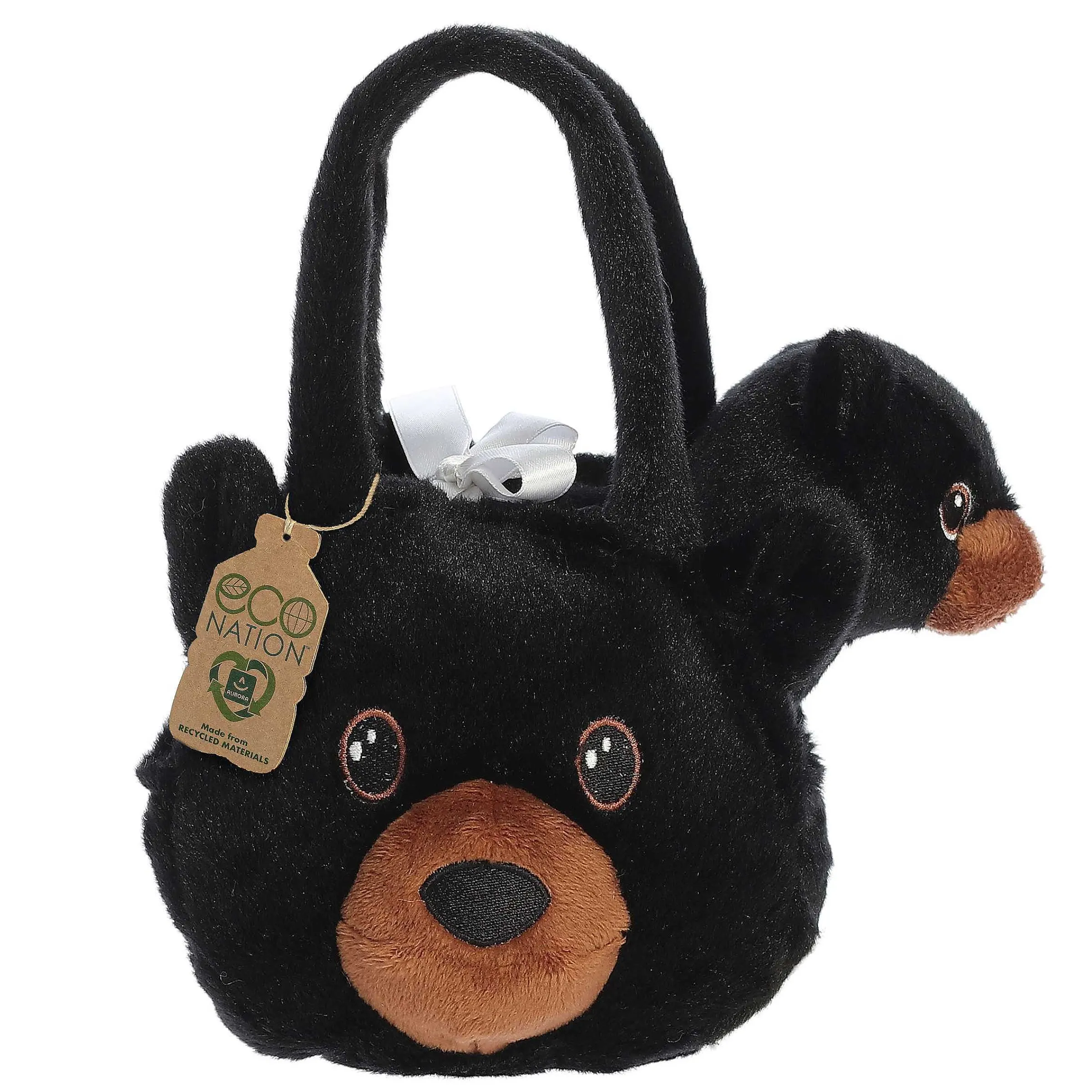 Discount - Eco Nation - 6" Black Bear New
