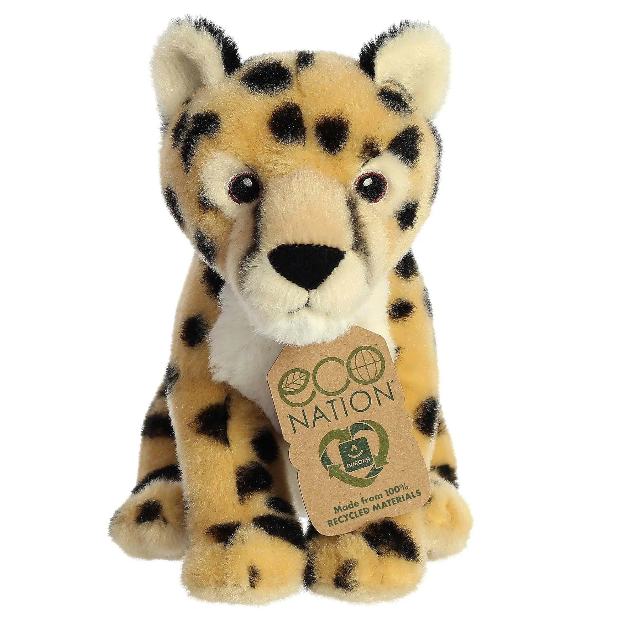 Clearance - Eco Nation - 9" Cheetah Eco Nation
