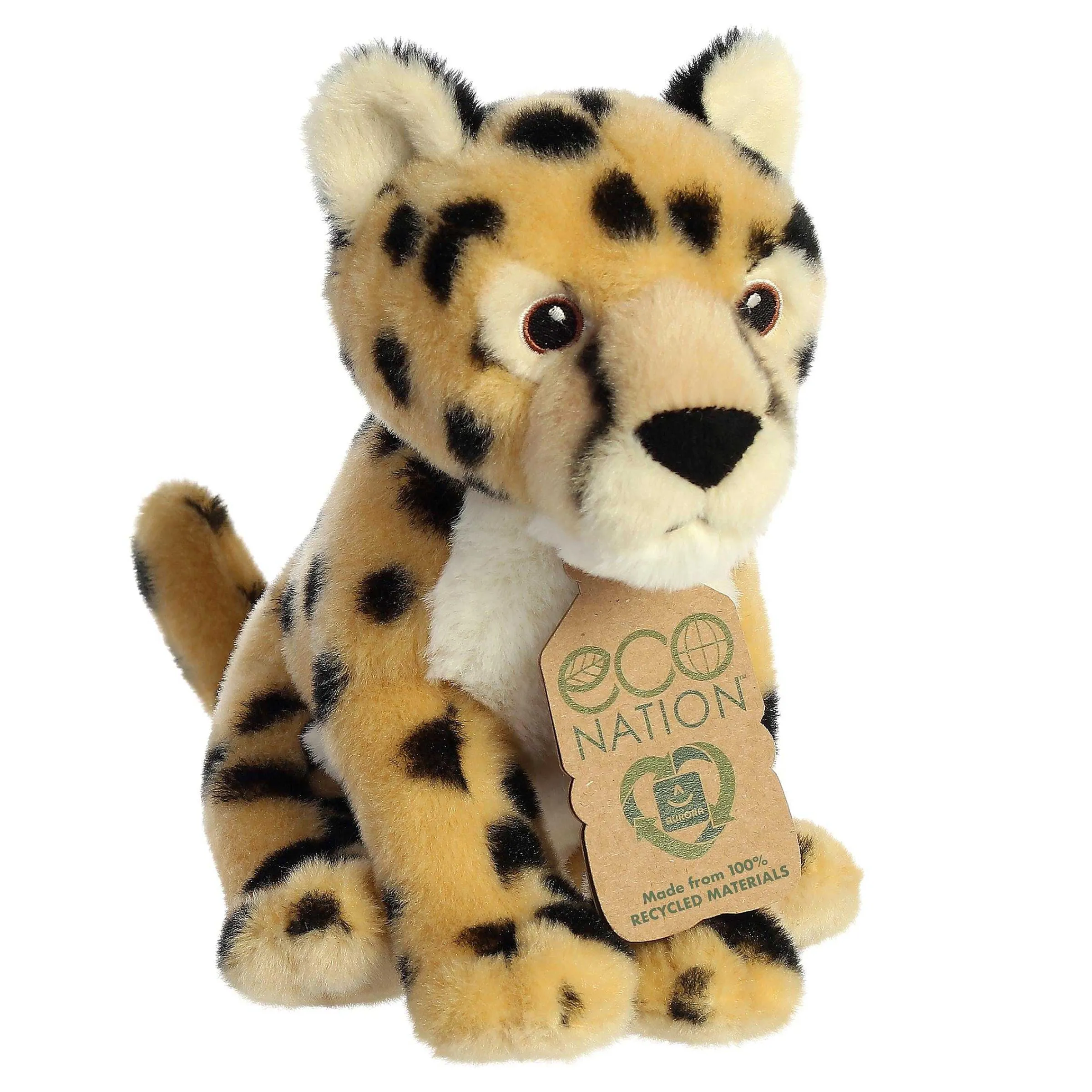 Clearance - Eco Nation - 9" Cheetah Eco Nation