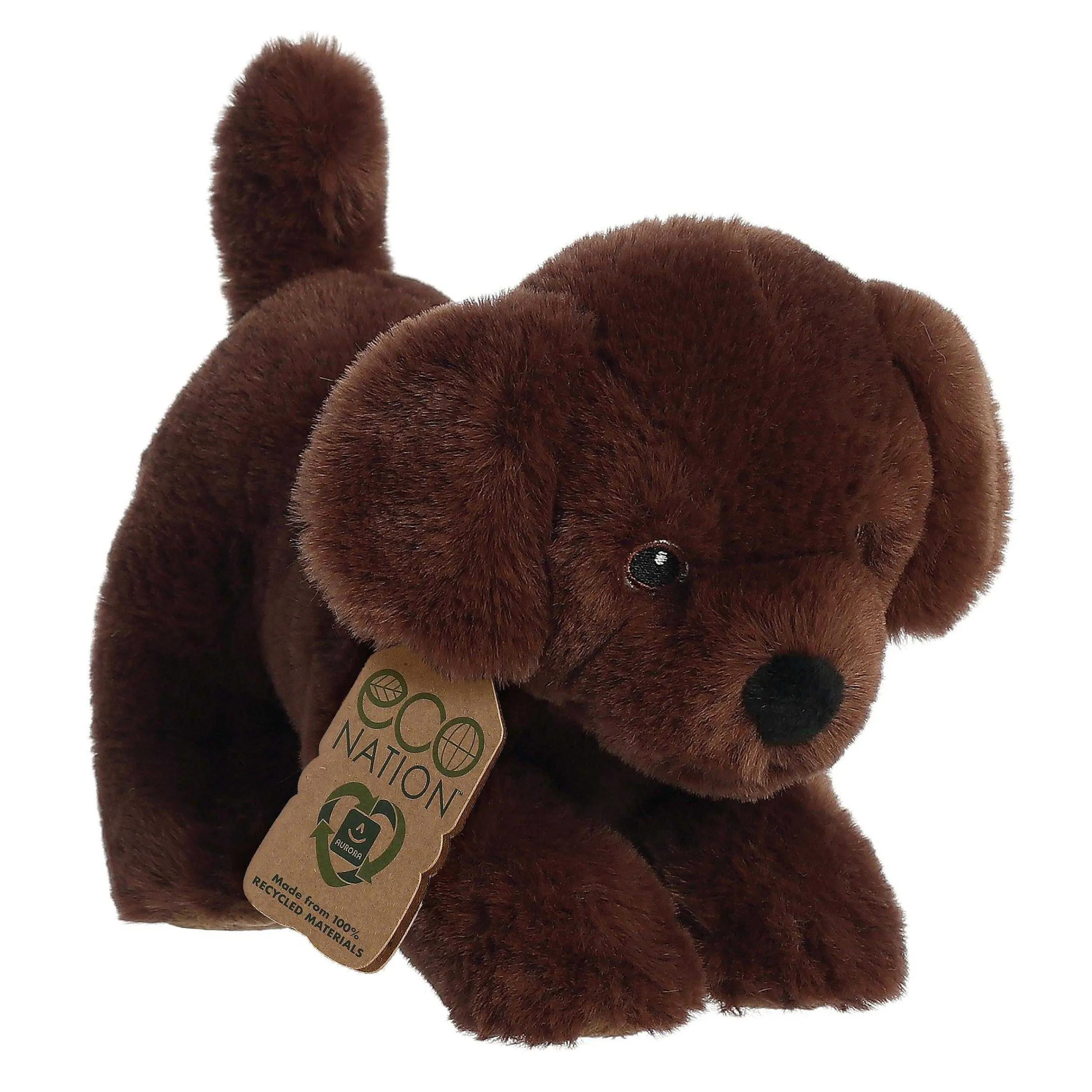 Fashion - Eco Nation - 8.5" Chocolate Lab Eco Nation