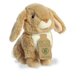 Sale - Eco Nation - 9" Lop-Eared Rabbit Tan Eco Nation