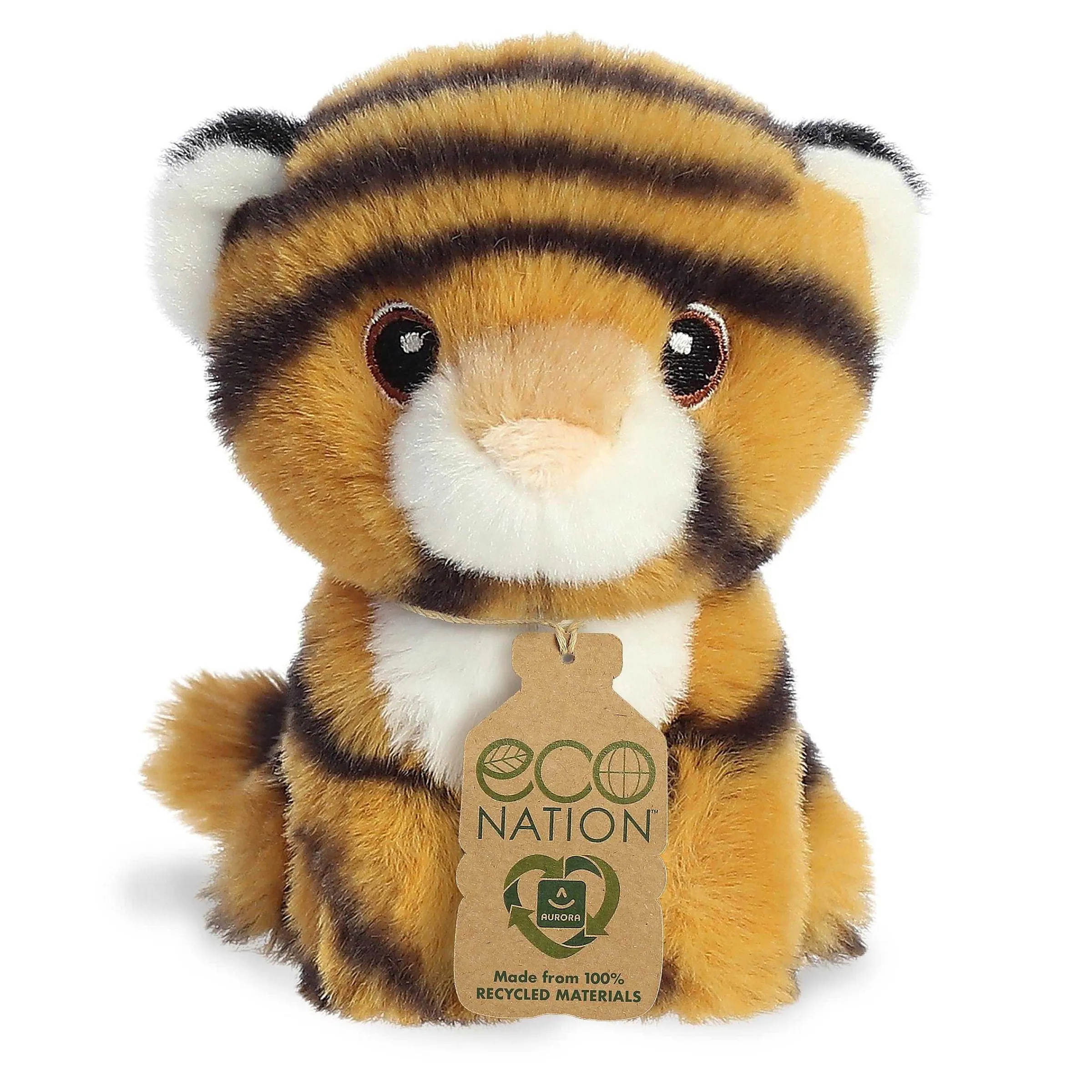 New - Eco Nation - 5" Mini Tiger Eco Nation