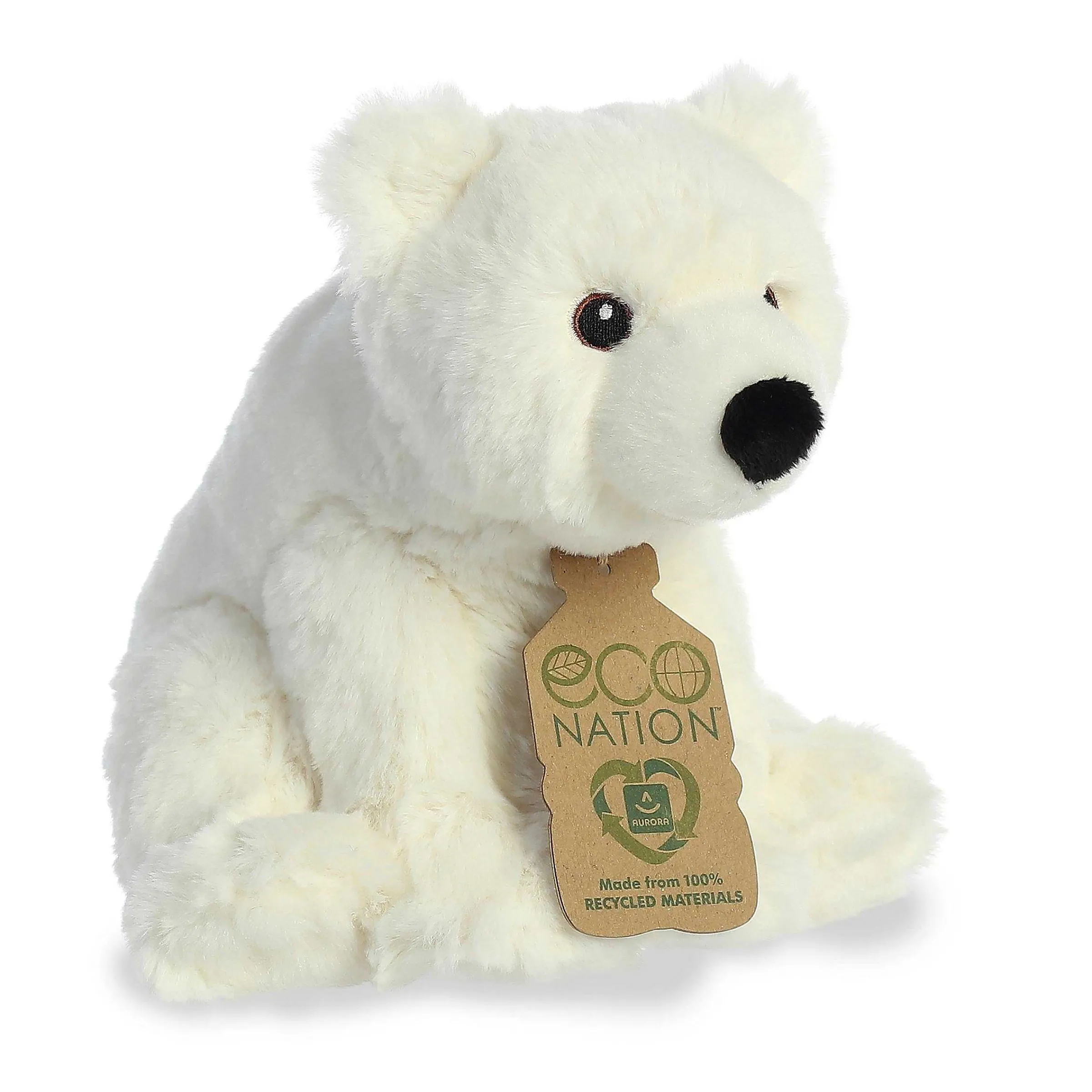 Online - Eco Nation - 9.5" Polar Bear Eco Nation