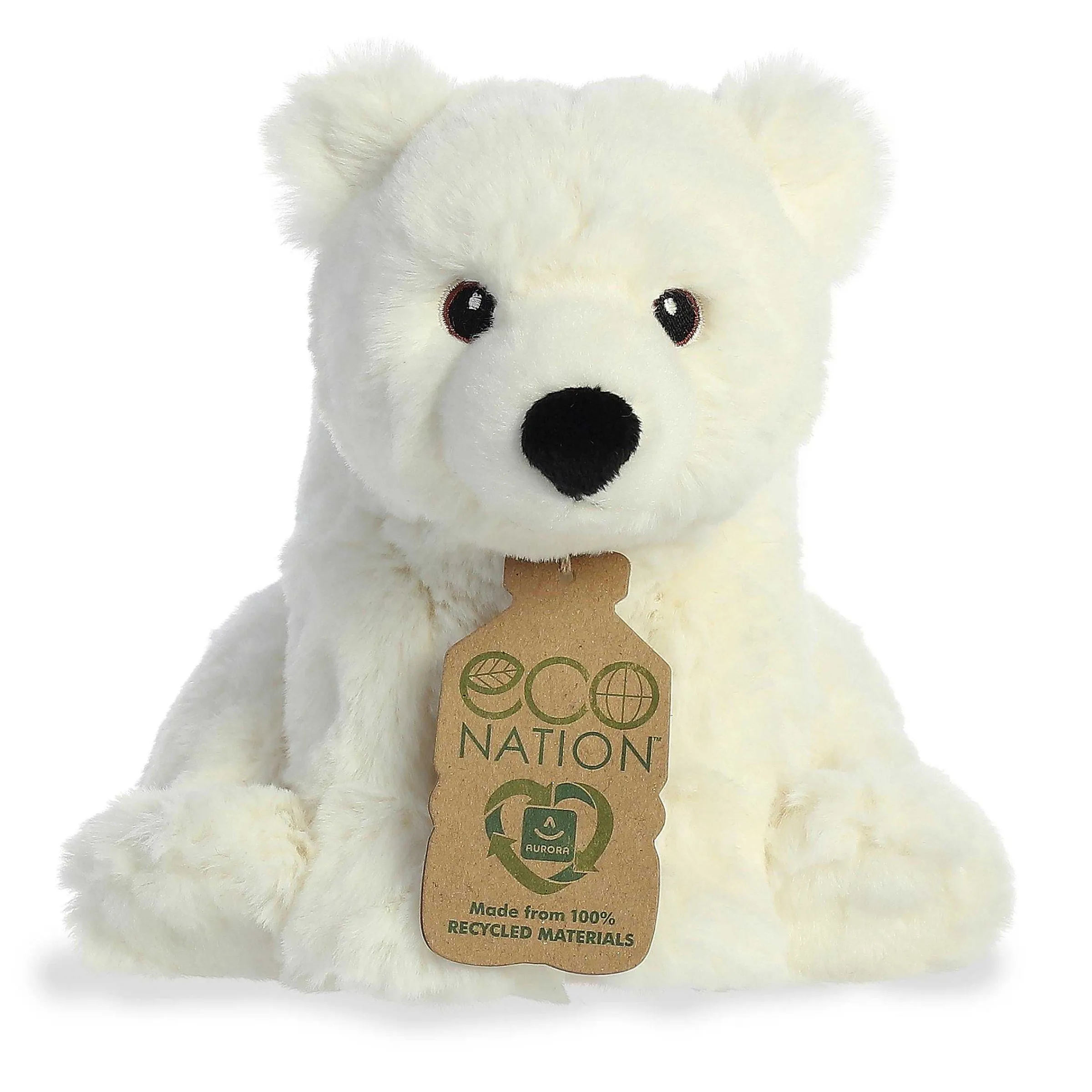 Online - Eco Nation - 9.5" Polar Bear Eco Nation