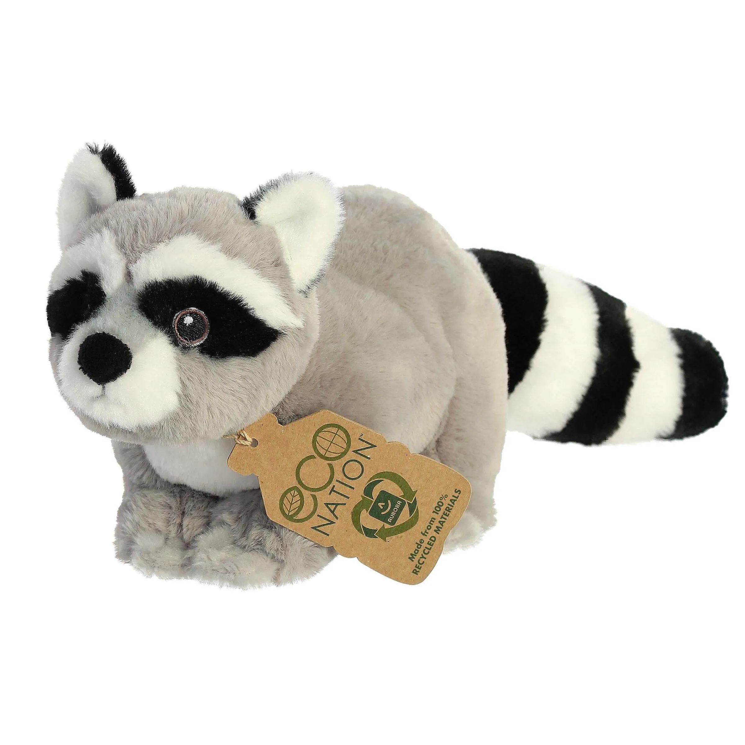 Clearance - Eco Nation - 9.5" Raccoon Eco Nation