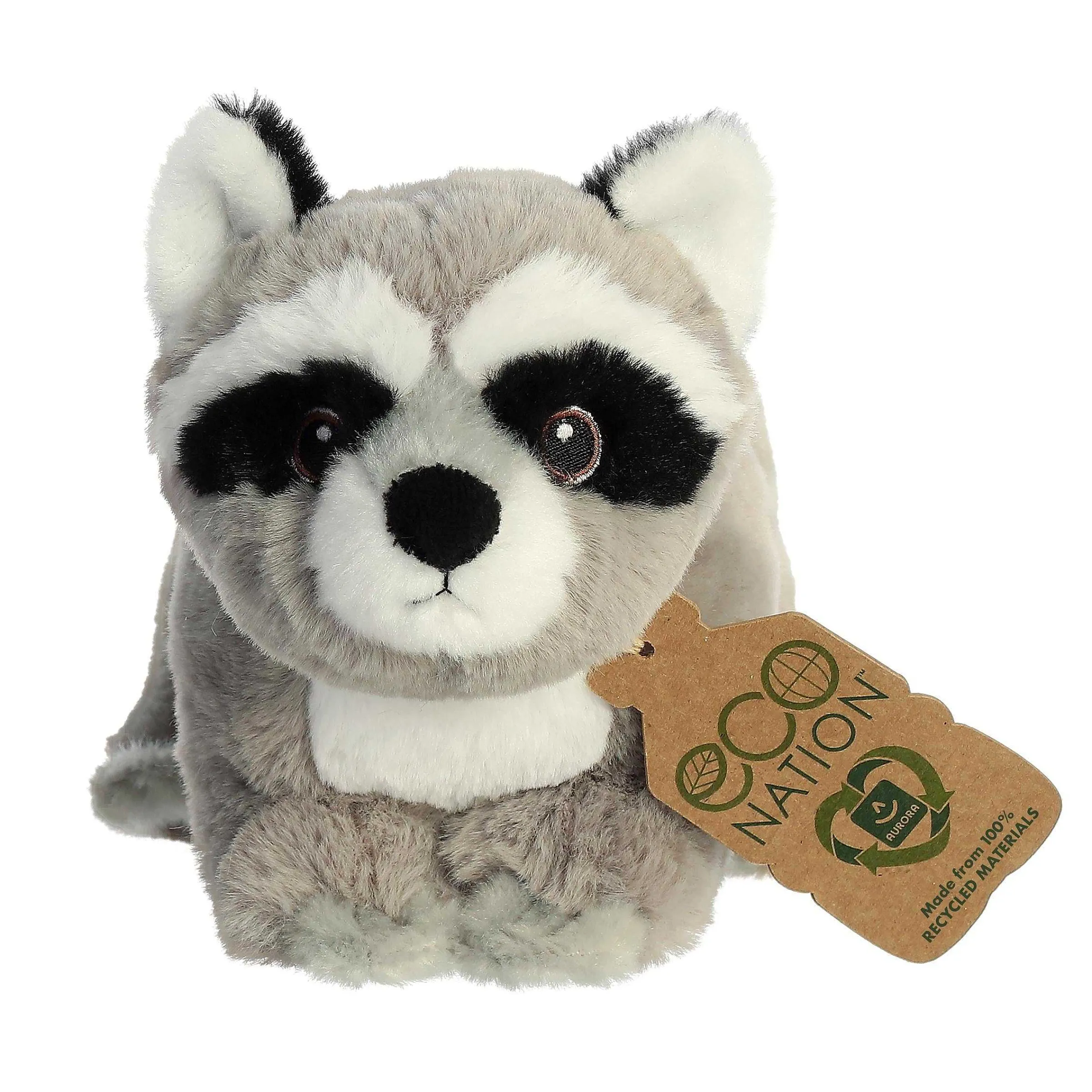 Clearance - Eco Nation - 9.5" Raccoon Eco Nation