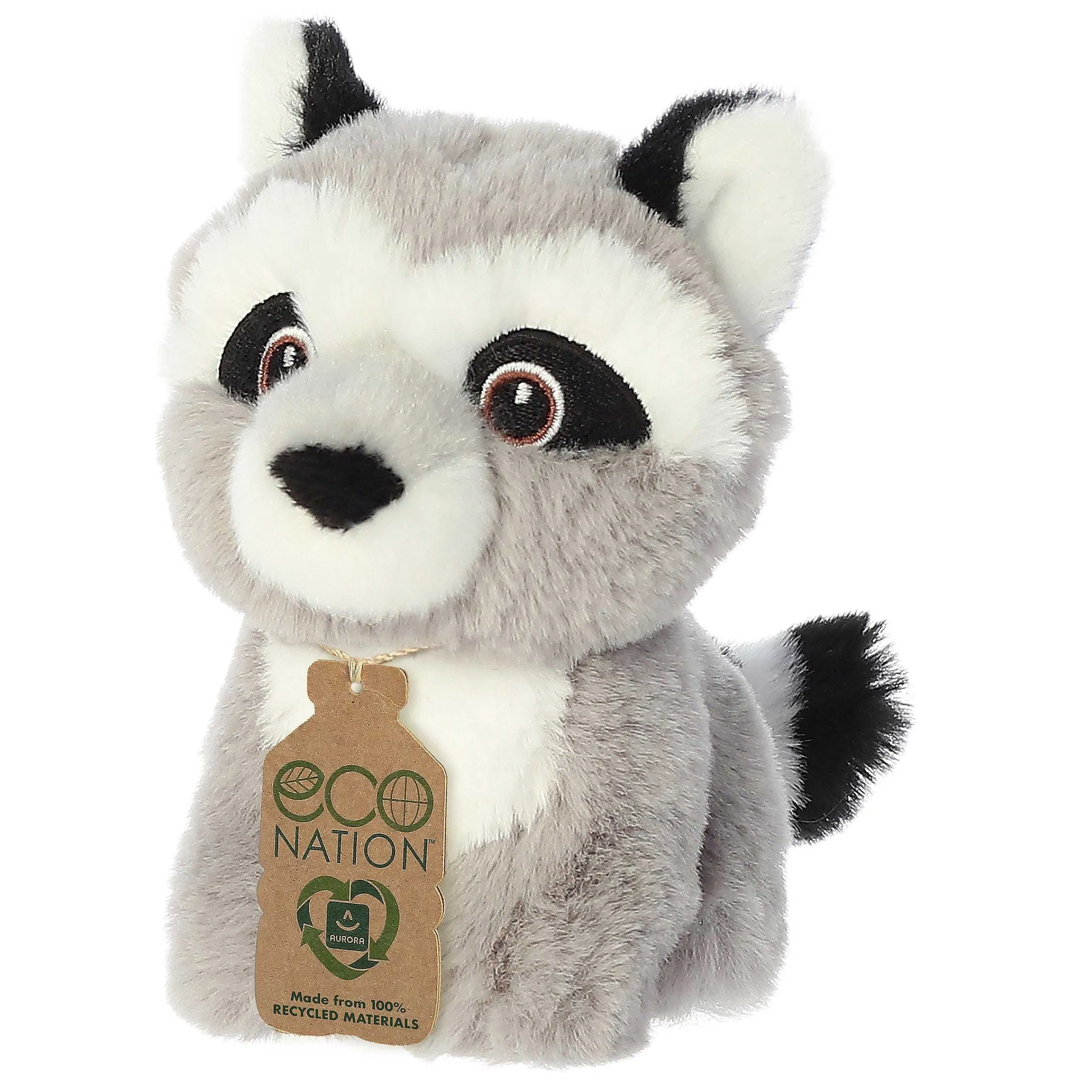 Best - Eco Nation - 5" Raccoon Eco Nation