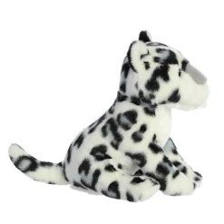 New - Eco Nation - 9" Snow Leopard Eco Nation