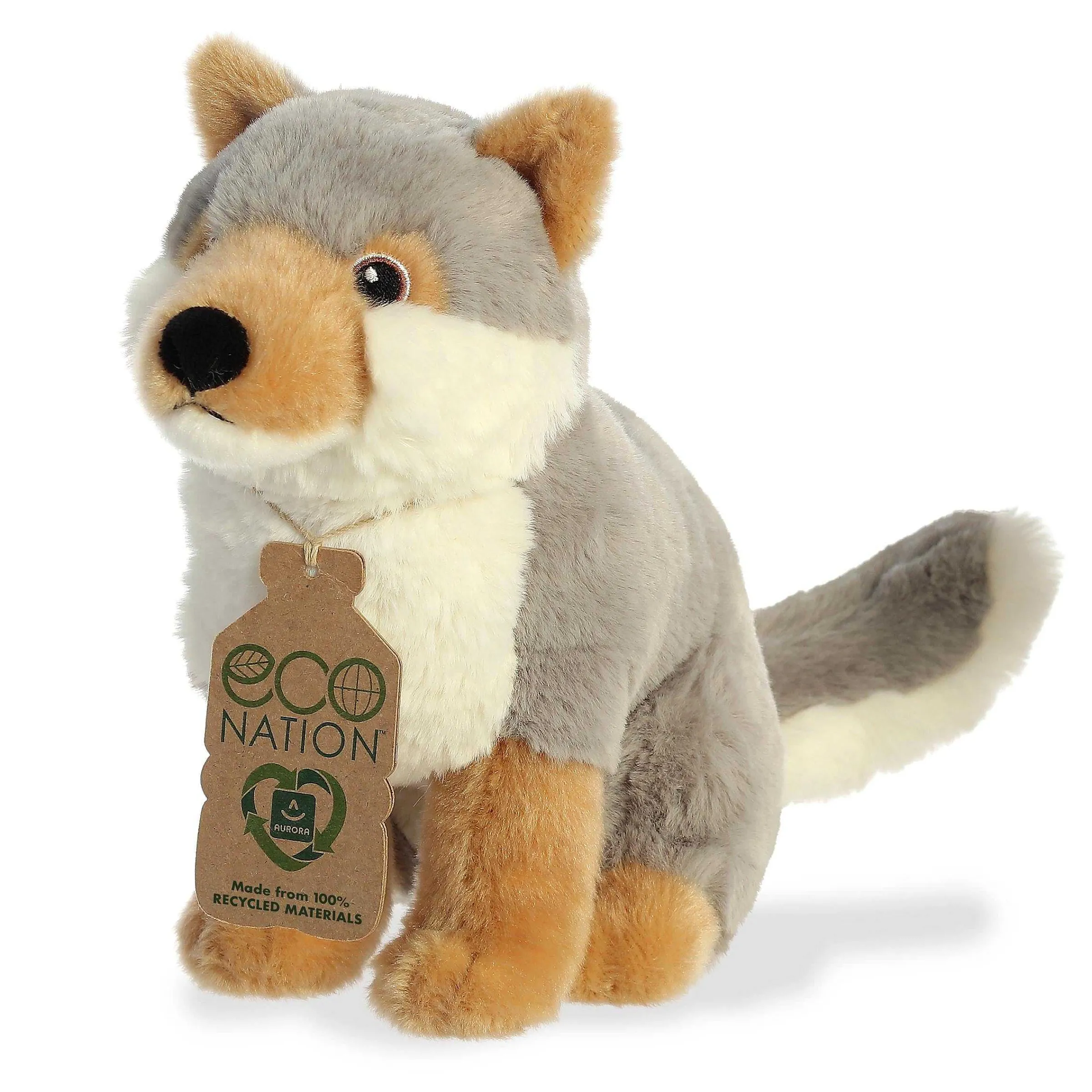 Hot - Eco Nation - 9.5" Wolf Eco Nation