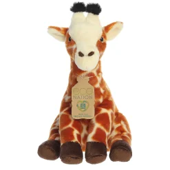 Hot - Eco Nation - Eco Hugs - 13" Giraffe New