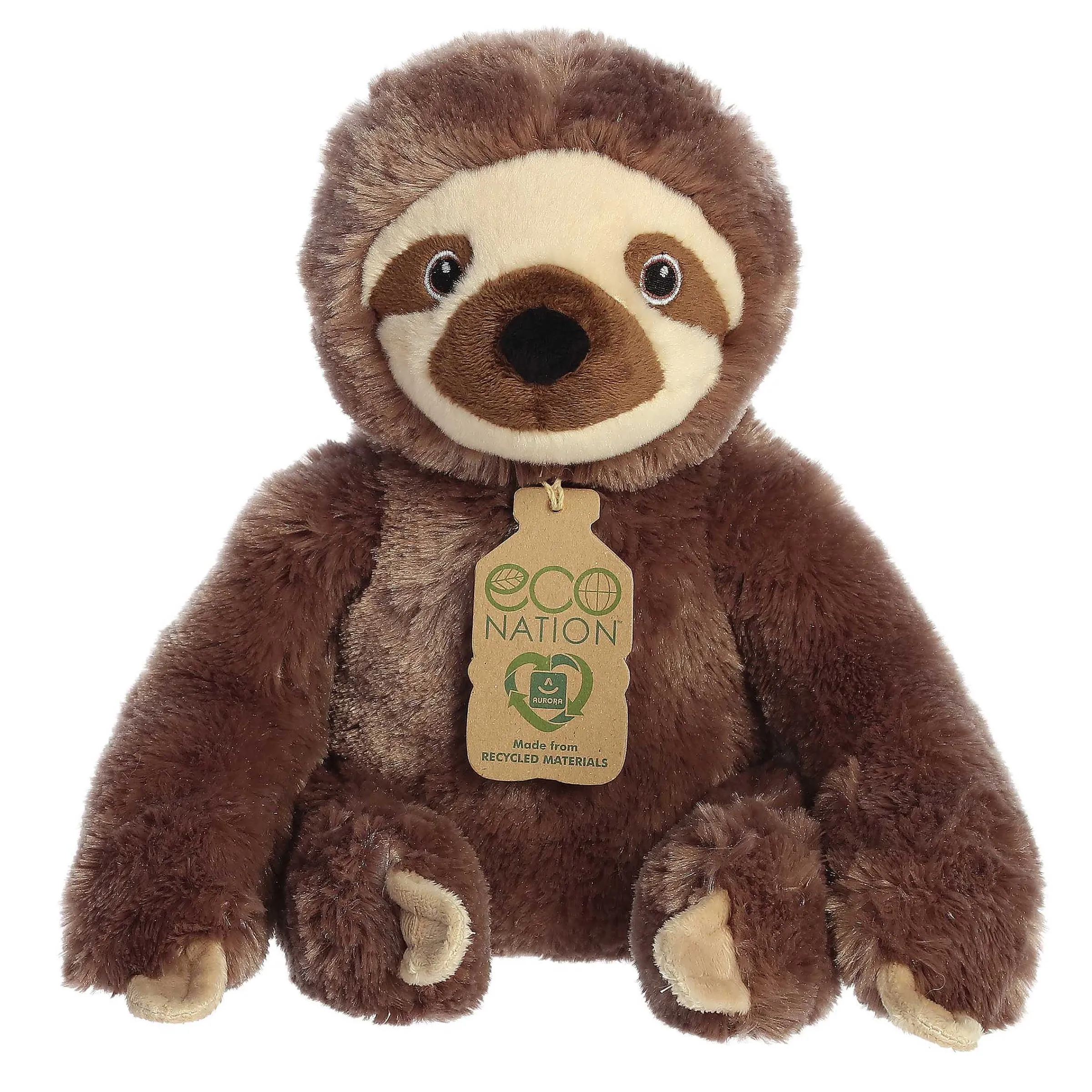 Outlet - Eco Nation - Eco Hugs - 12" Sloth New