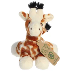 Online - Eco Nation - Eco Softies - 8" Giraffe New