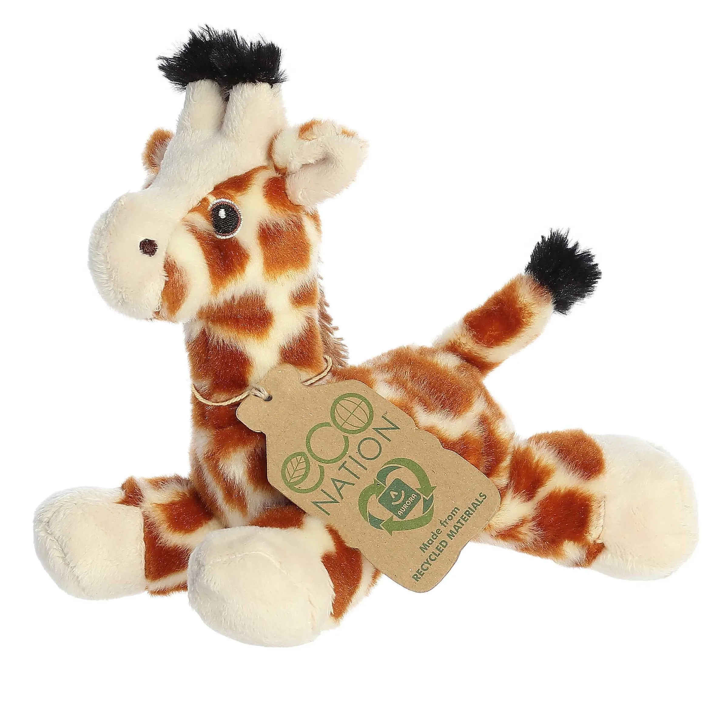 Online - Eco Nation - Eco Softies - 8" Giraffe New