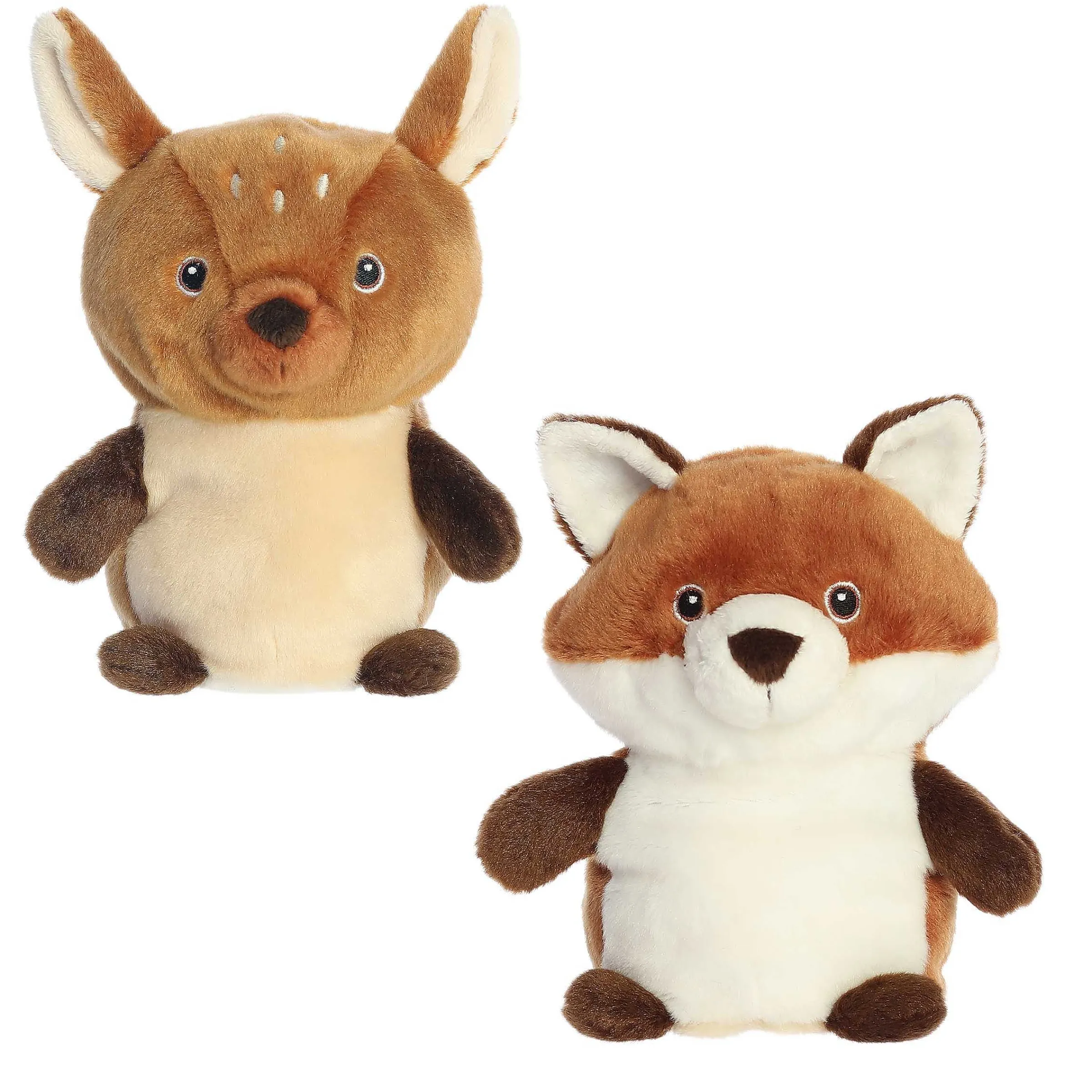 Best - Eco Nation - Reversible Eco Pairs - 6.5" Fawn And Fox New