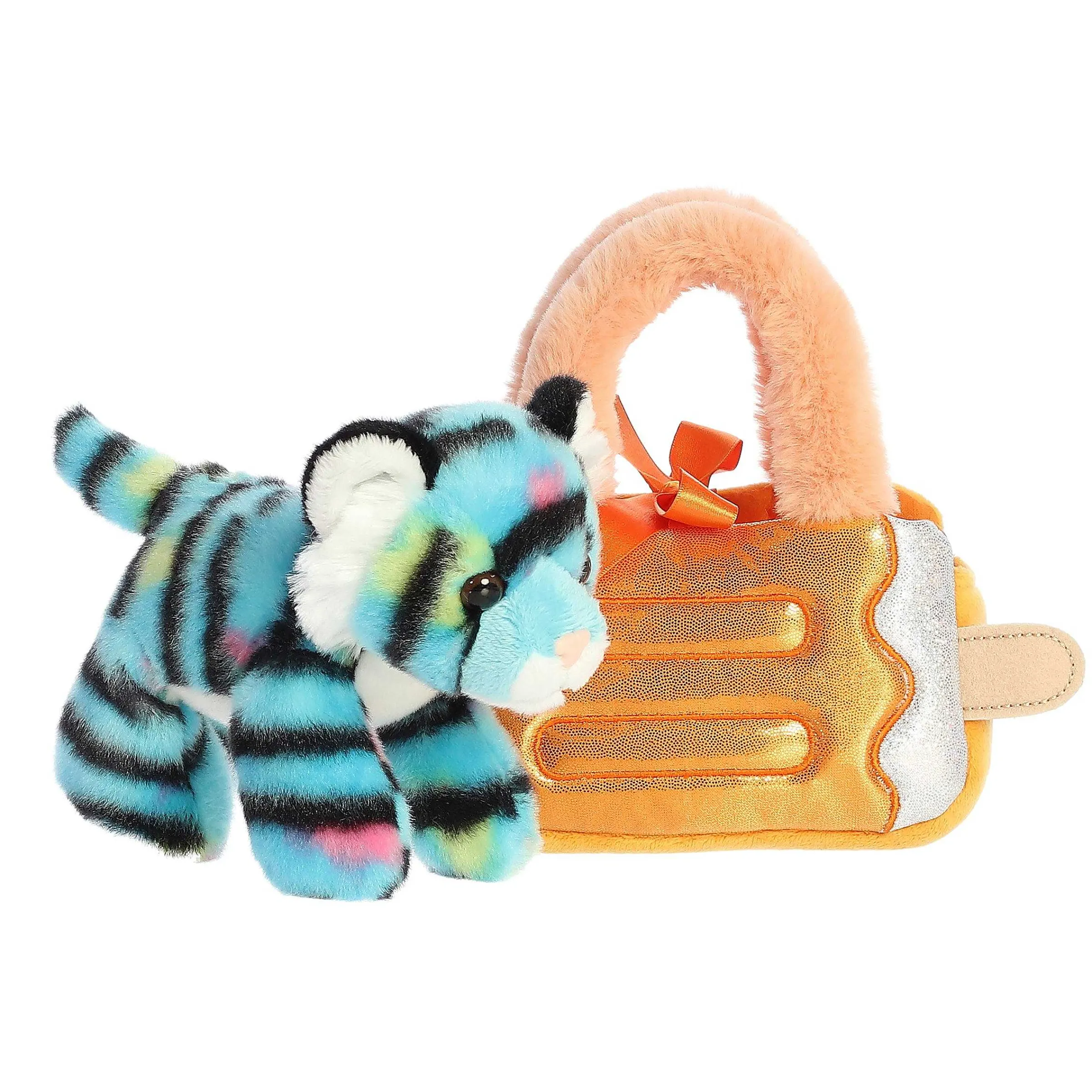 Sale - Fancy Pals - 8" Dreamsicle Tiger Jungle