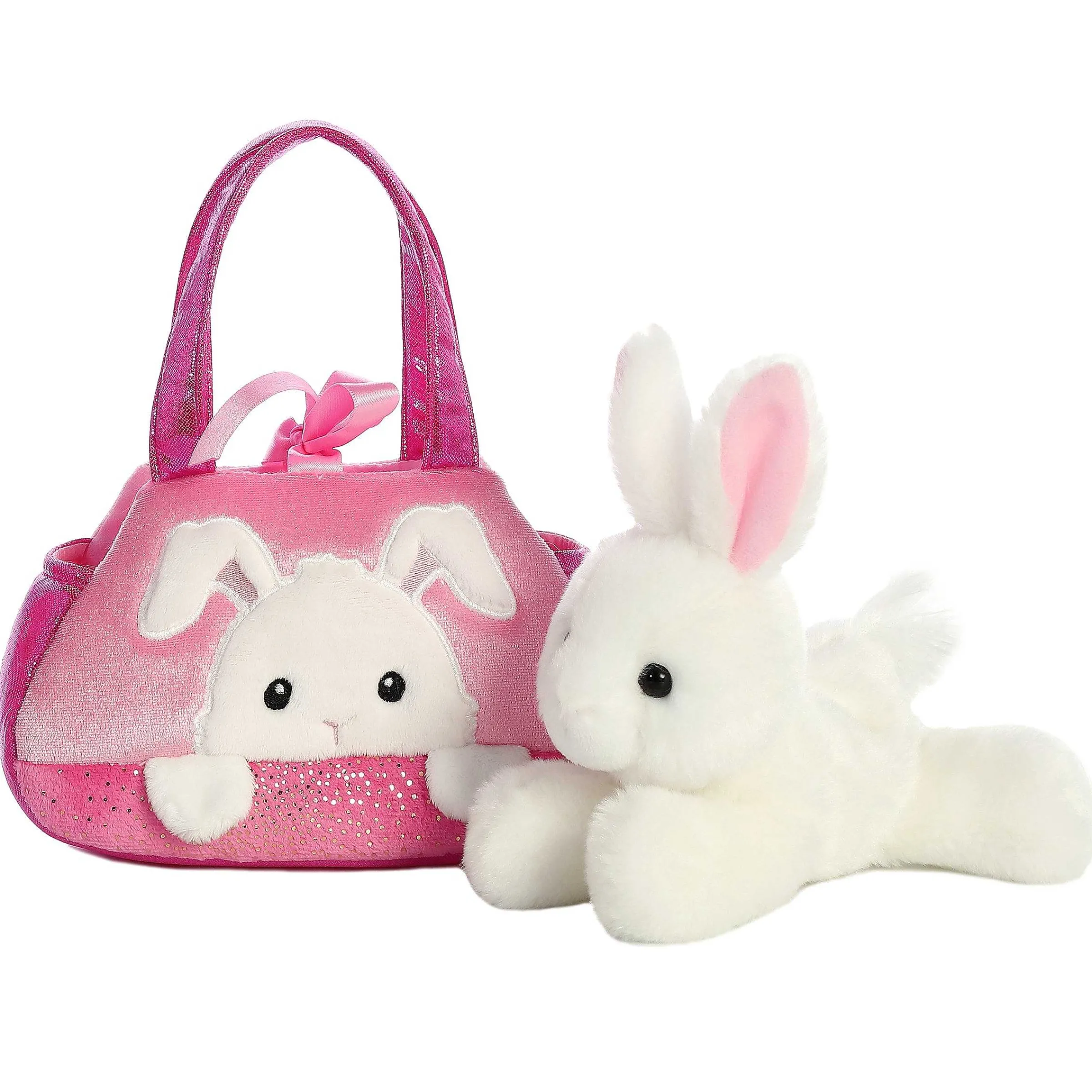 Outlet - Fancy Pals - 7" Peek-A-Boo Bunny Farm