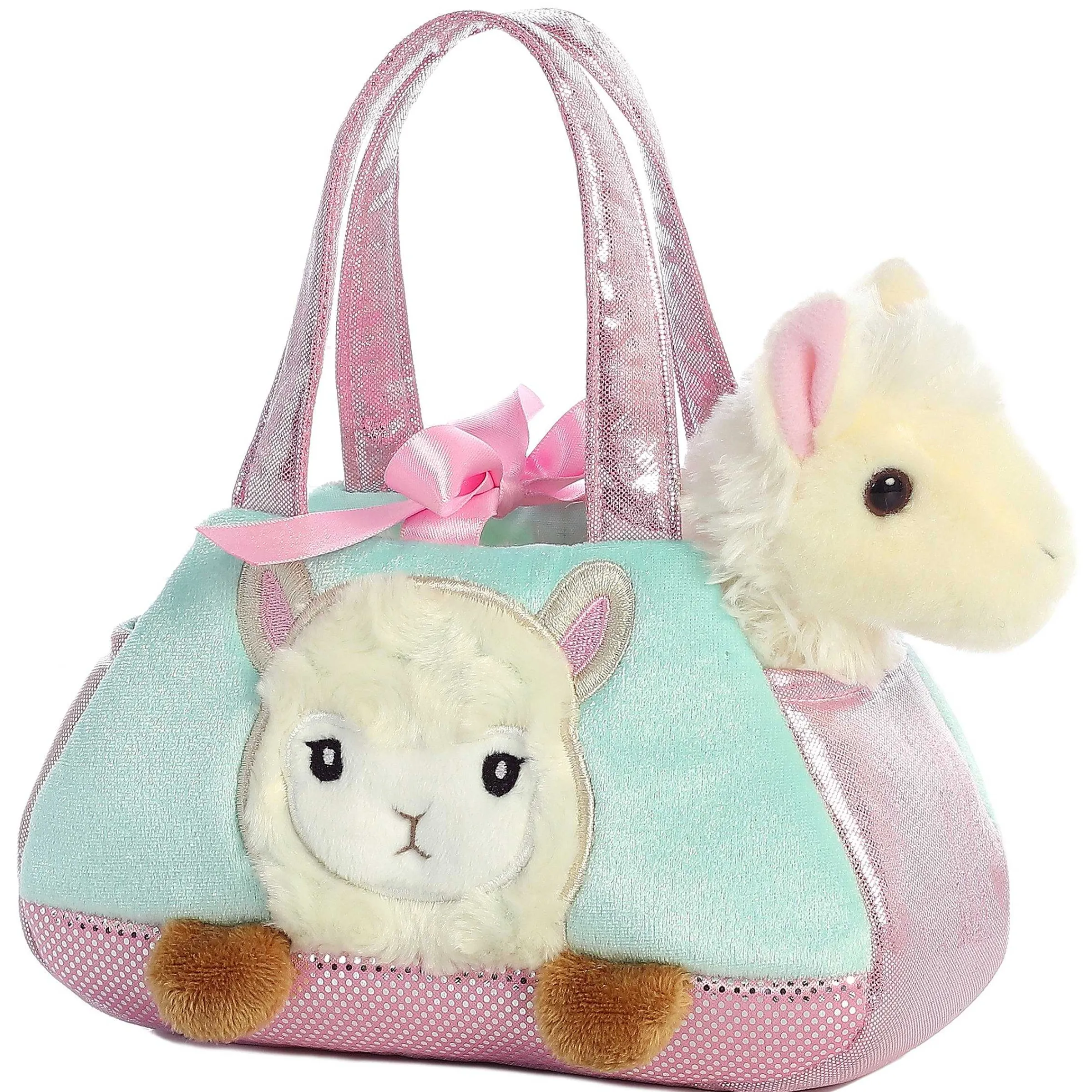 Discount - Fancy Pals - 7" Peek-A-Boo Llama Farm