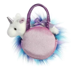 Hot - Fancy Pals - 5.5" Sparkle Heart Purple Unicorn Fantasy