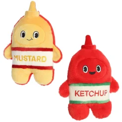 New - Flipovers - 11" Mustard & Ketchup New