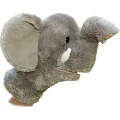 Fashion - Hand Puppet - 10" Elephant Savannah