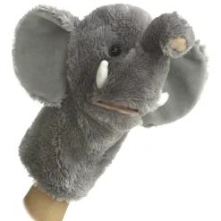 Fashion - Hand Puppet - 10" Elephant Savannah
