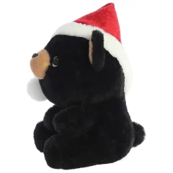 Fashion - Holiday - Oversized Santa Hats - 11" Button Black Bear Holiday