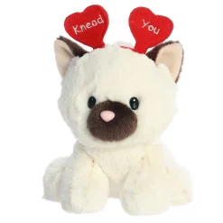 Outlet - Love On The Mind - 6" Knead You Siamese Cat Pets