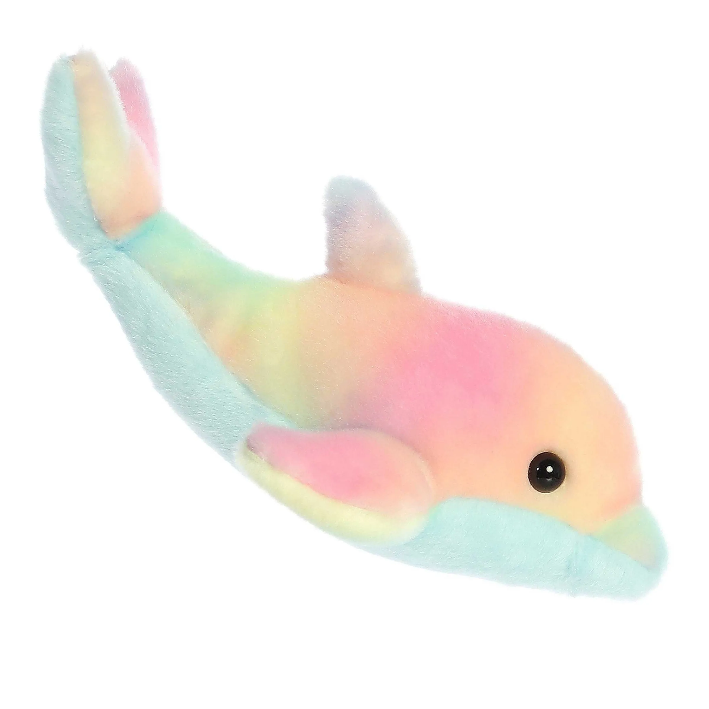 Sale - Mini Flopsie - 8" Rainbow Dolphin Aquatic
