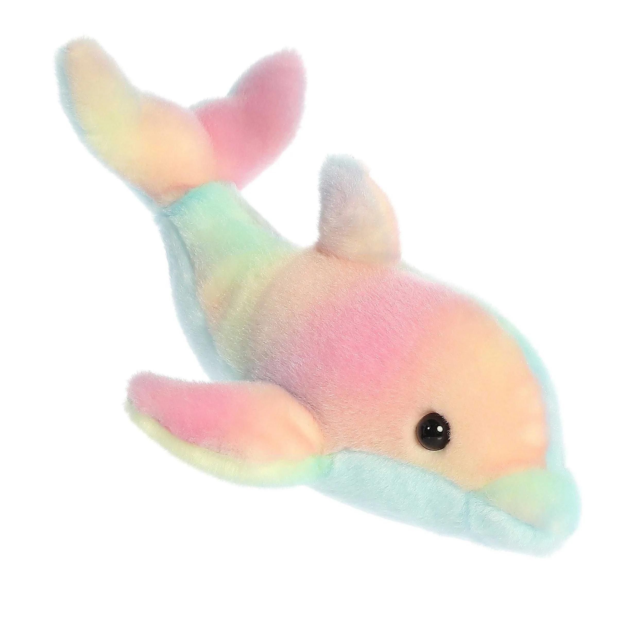 Sale - Mini Flopsie - 8" Rainbow Dolphin Aquatic