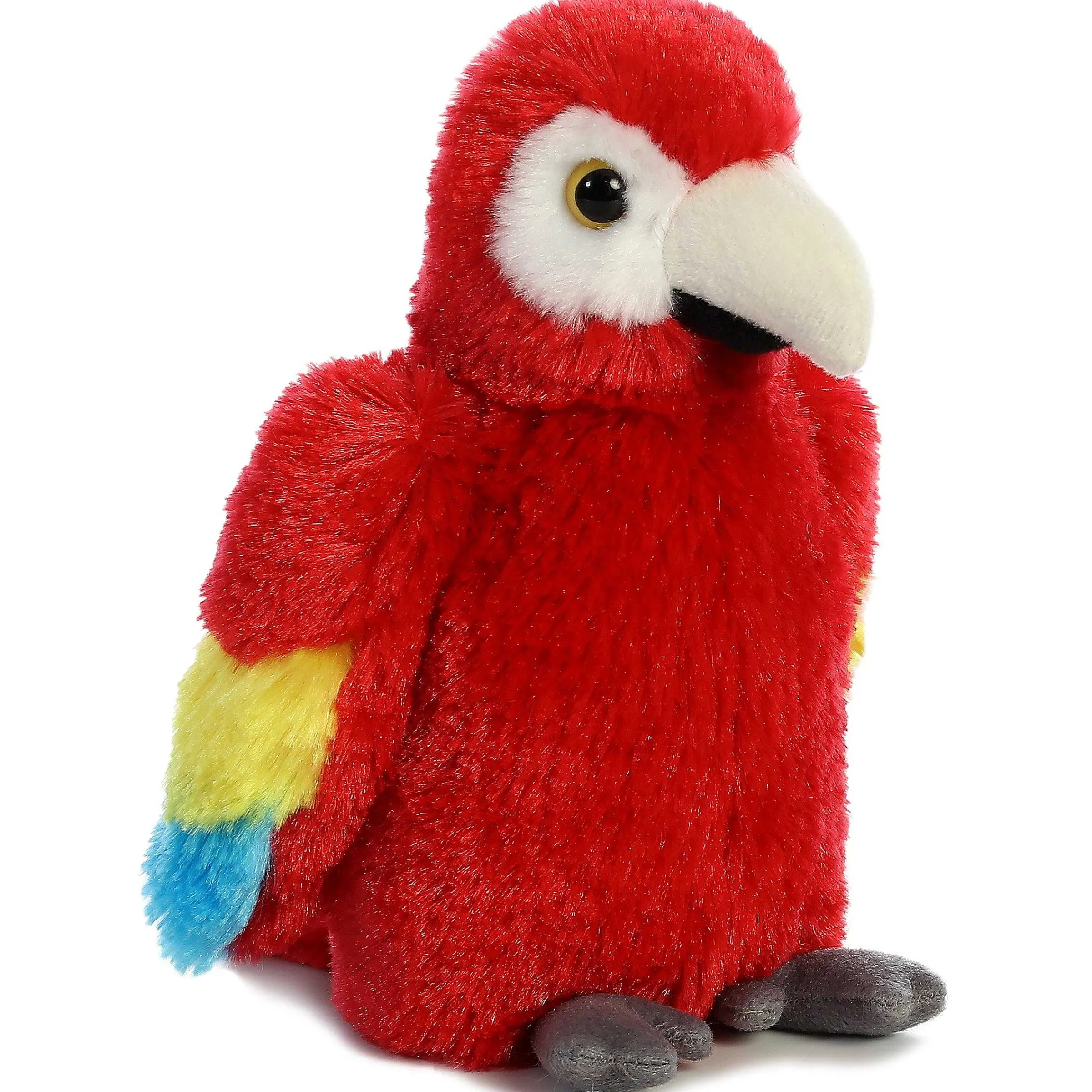 Sale - Mini Flopsie - 8" Scarlet Macaw Birds