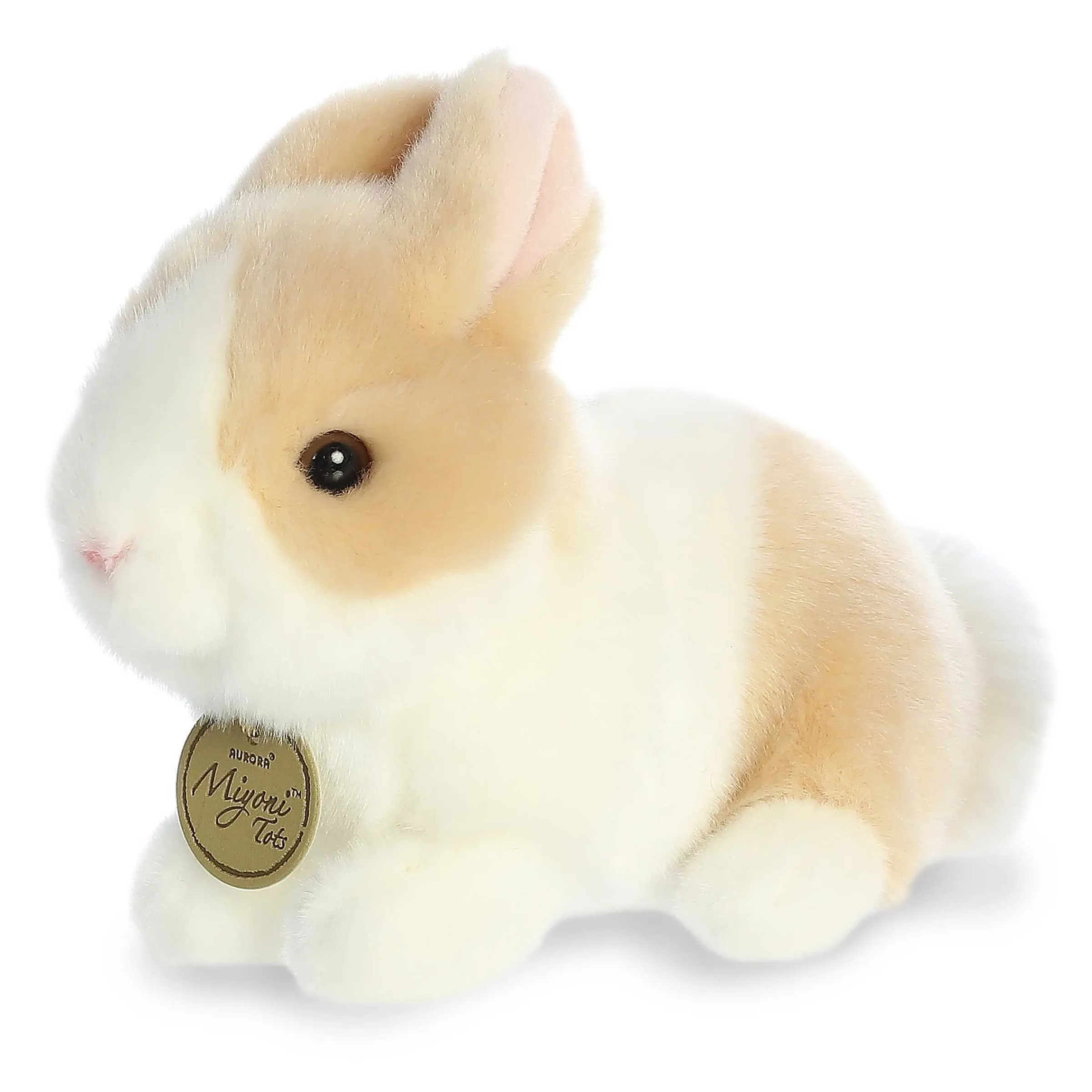 Discount - Miyoni® Tots - 7.5" Baby Bunny - Ginger And White Pets