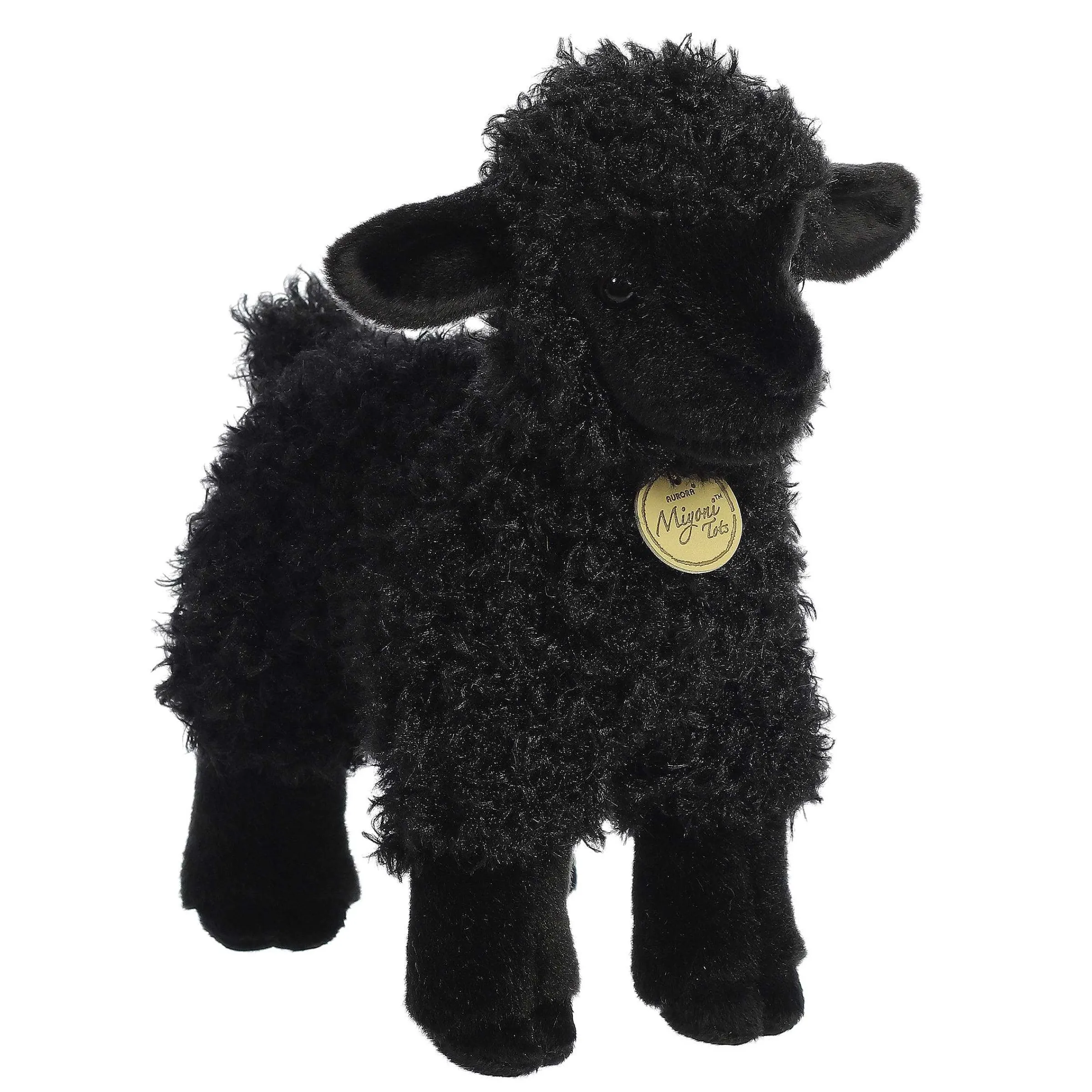 Hot - Miyoni® Tots - 11" Black Lamb Miyoni®