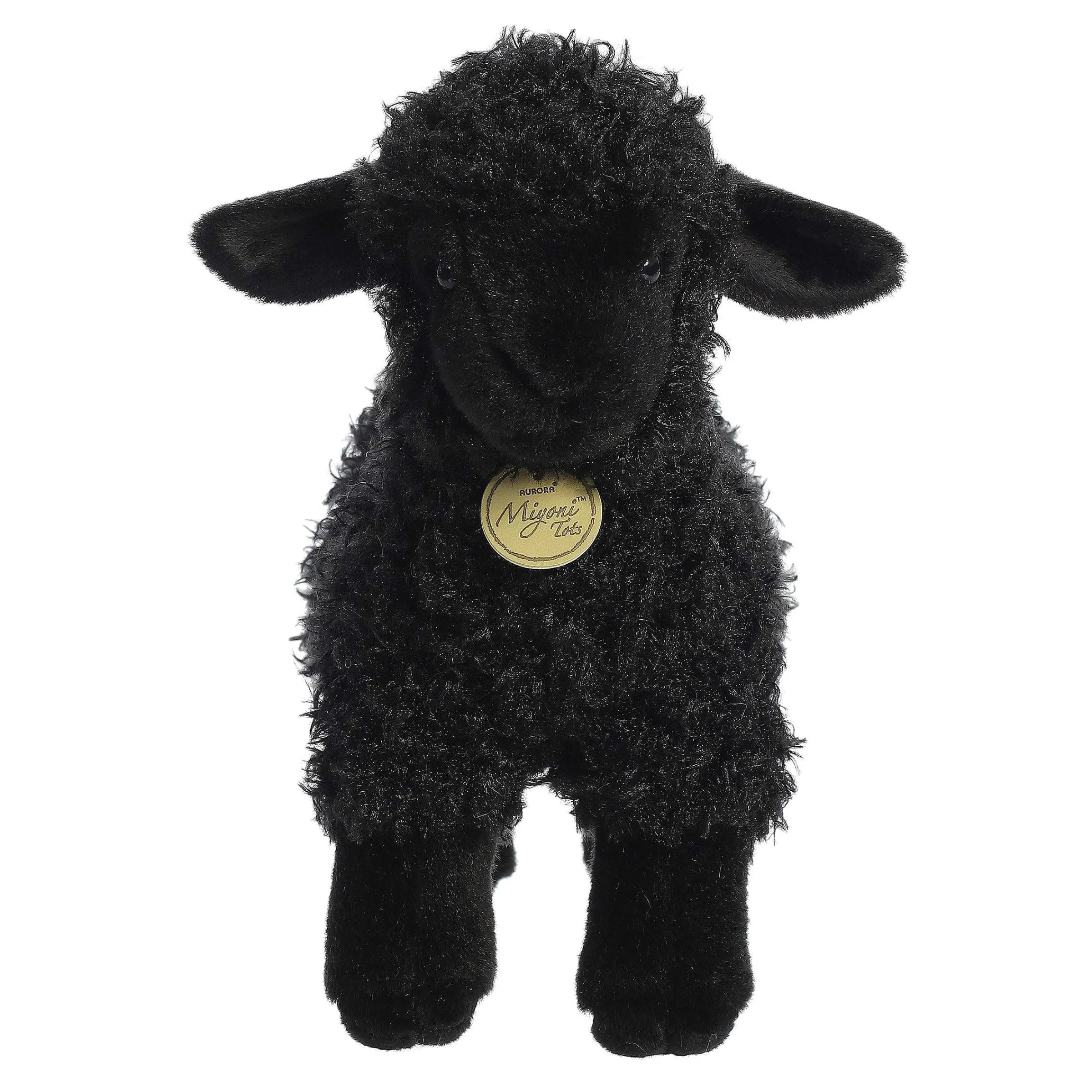 Hot - Miyoni® Tots - 11" Black Lamb Miyoni®