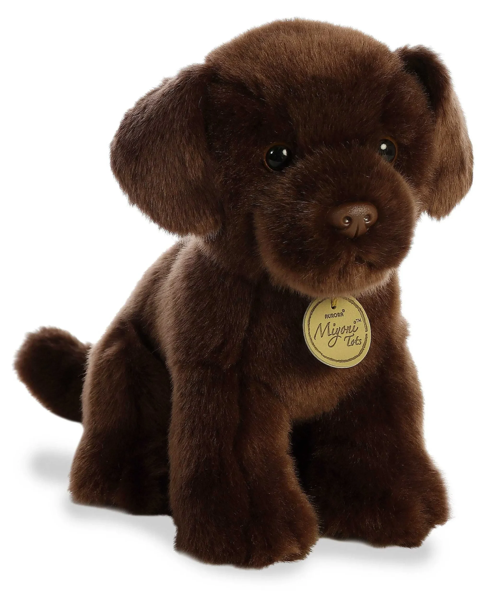 Sale - Miyoni® Tots - 11" Chocolate Lab Pup Miyoni®