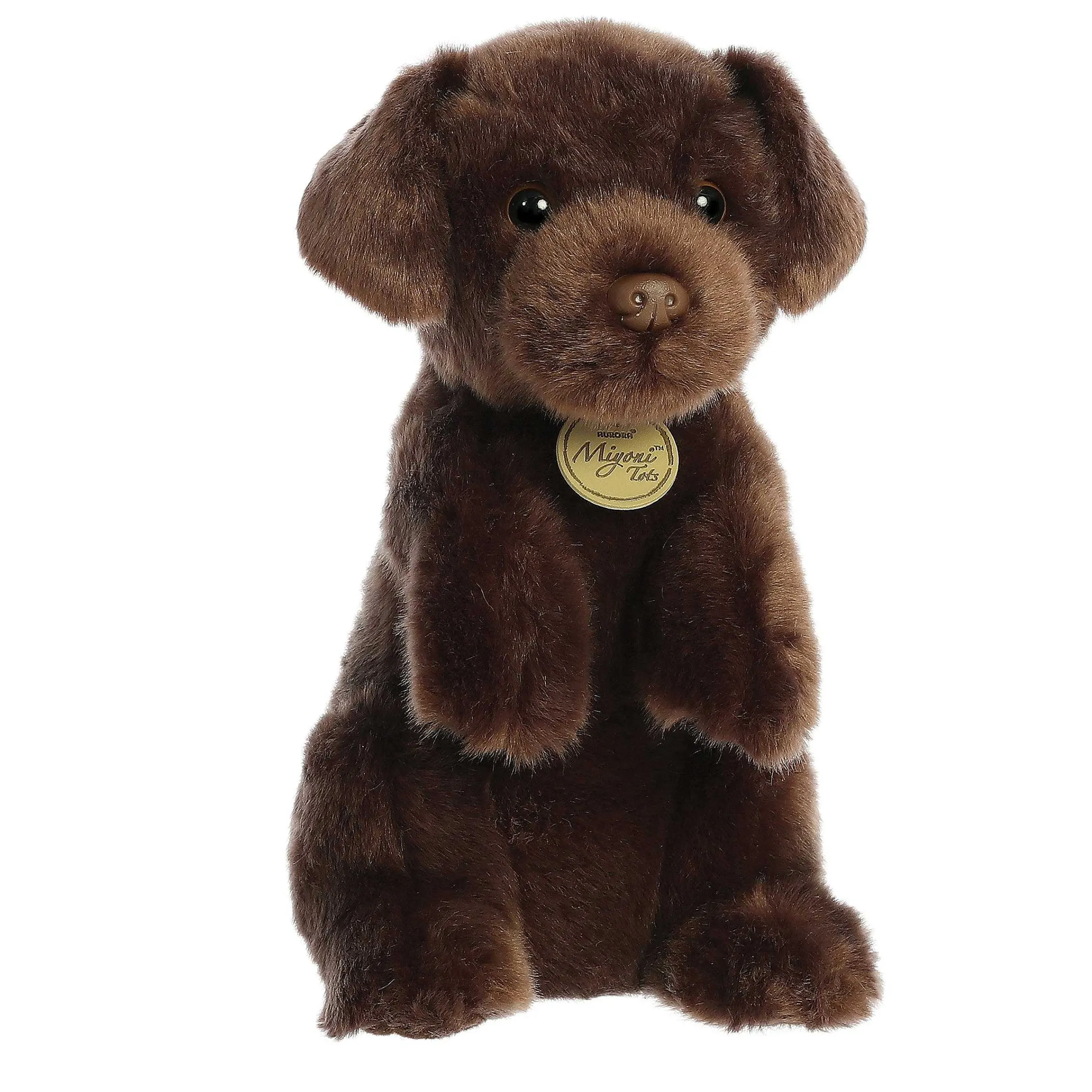 Fashion - Miyoni® Tots - Sitting Pretty - 11" Chocolate Lab Miyoni®