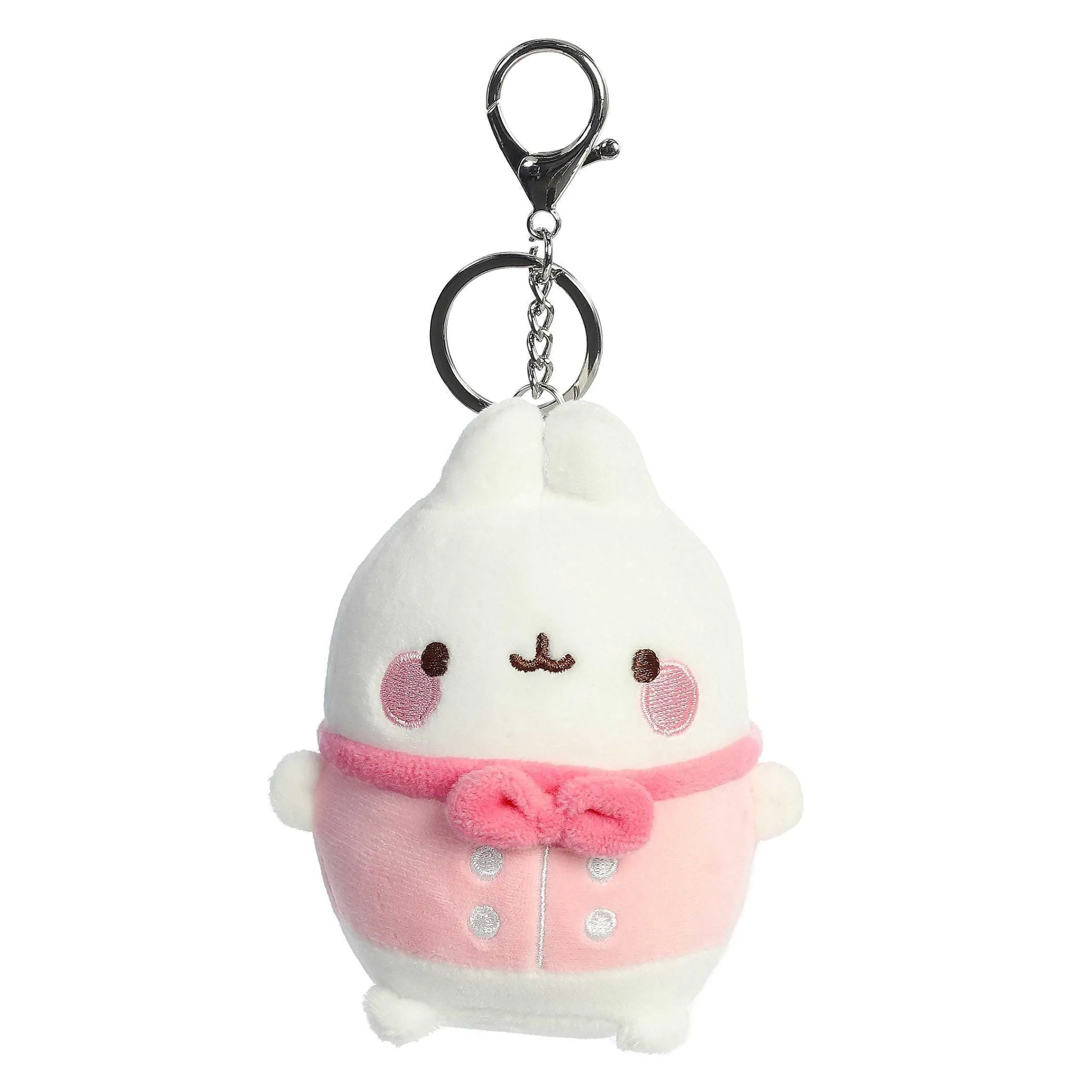 Clearance Aurora® - Molang - 4" Chef Molang Keychain Molang