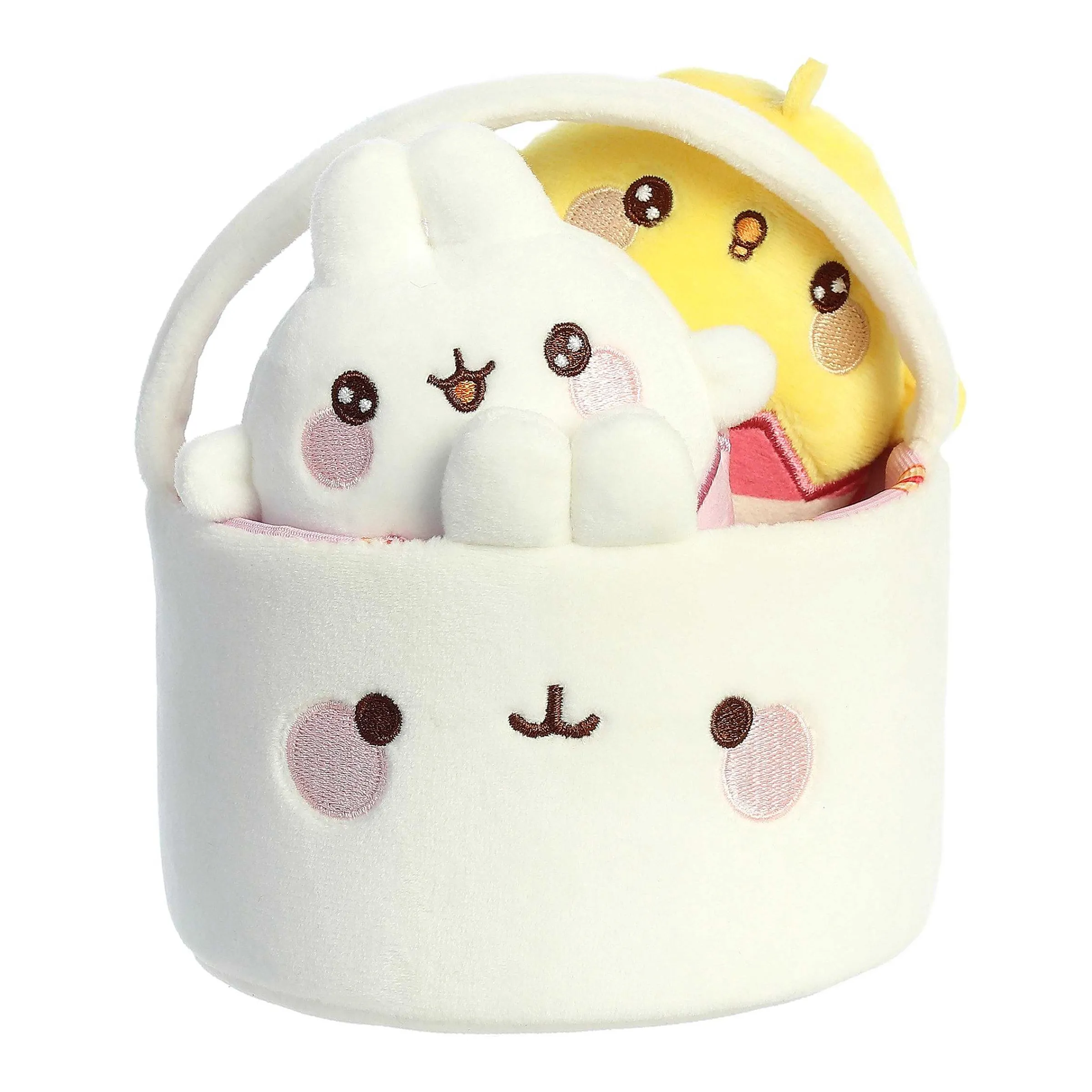 Online Aurora® - Molang - 6" Molang Easter Basket Molang