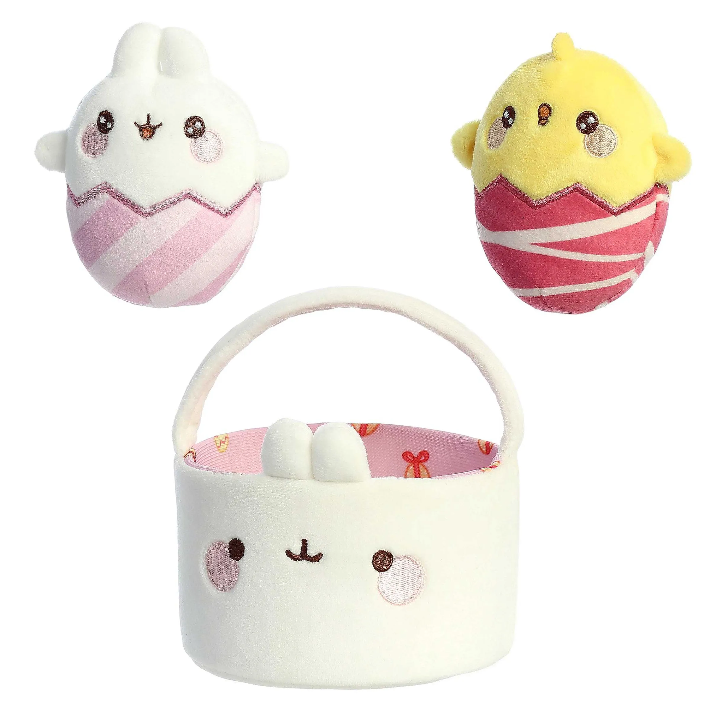 Online Aurora® - Molang - 6" Molang Easter Basket Molang