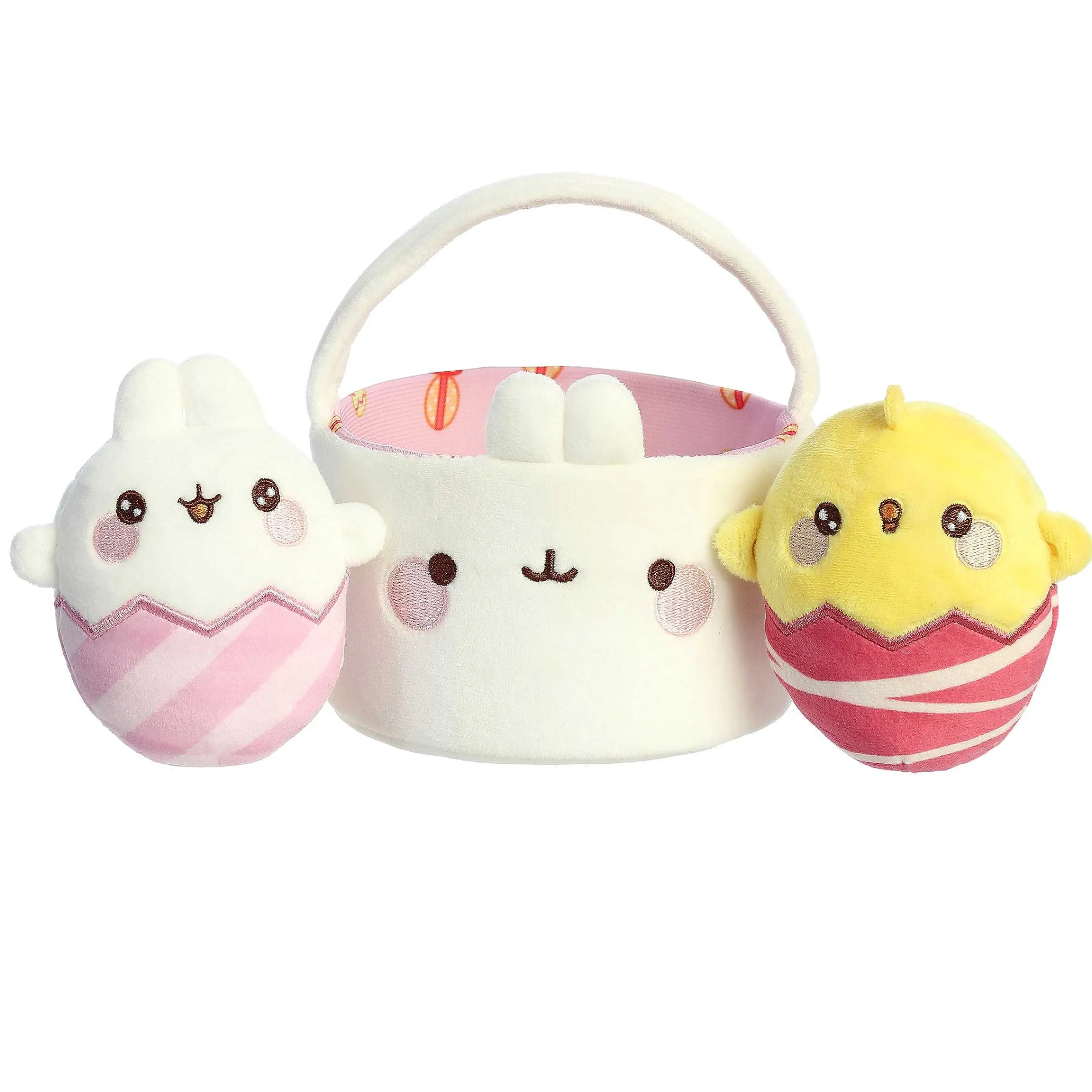 Online Aurora® - Molang - 6" Molang Easter Basket Molang