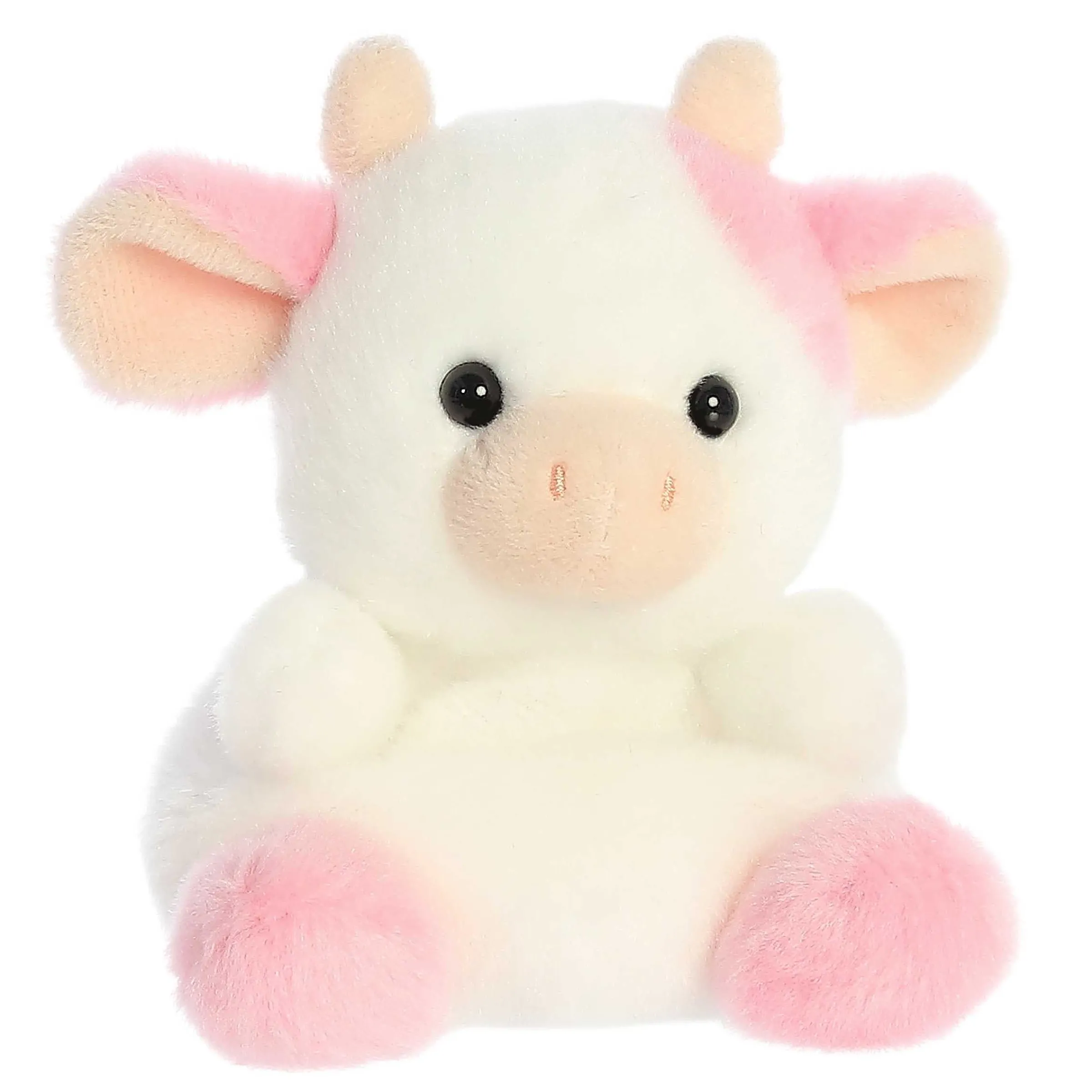 Online Aurora® - Palm Pals - 5" Belle Strawberry Cow Palm Pals