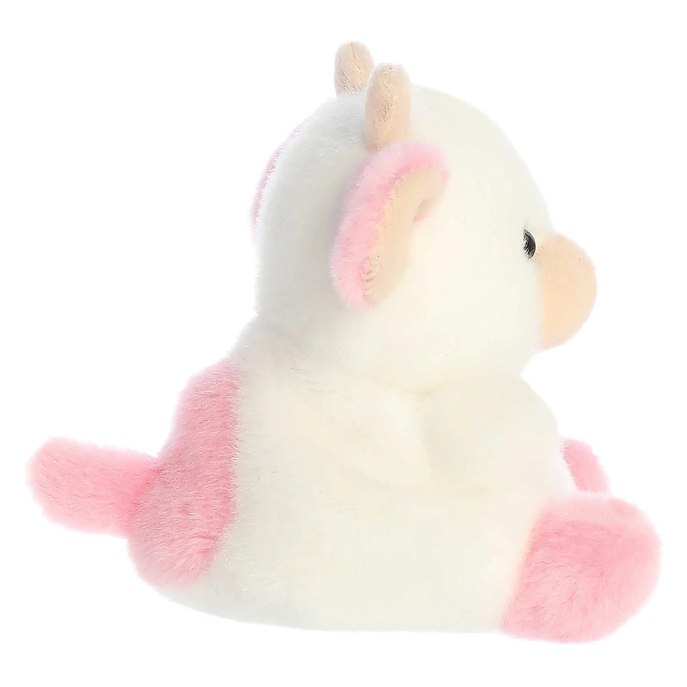 Online Aurora® - Palm Pals - 5" Belle Strawberry Cow Palm Pals