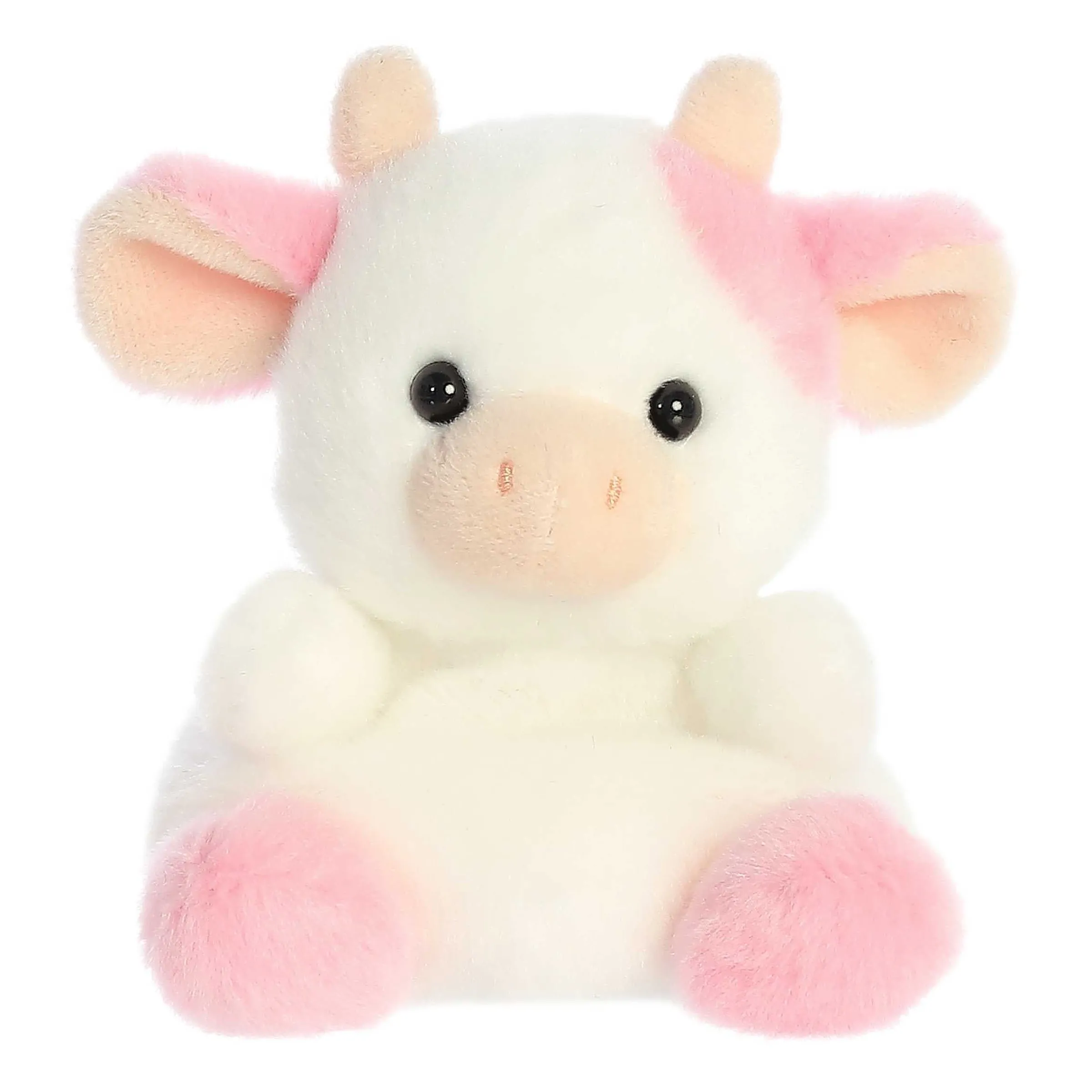 Online Aurora® - Palm Pals - 5" Belle Strawberry Cow Palm Pals